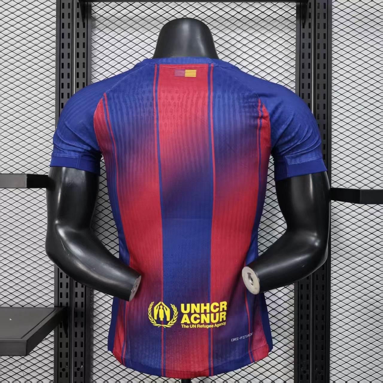 CAMISETA BARCELONA I 25/26 HOMBRE (VERSIÓN JUGADOR) - ZonaCamisetas