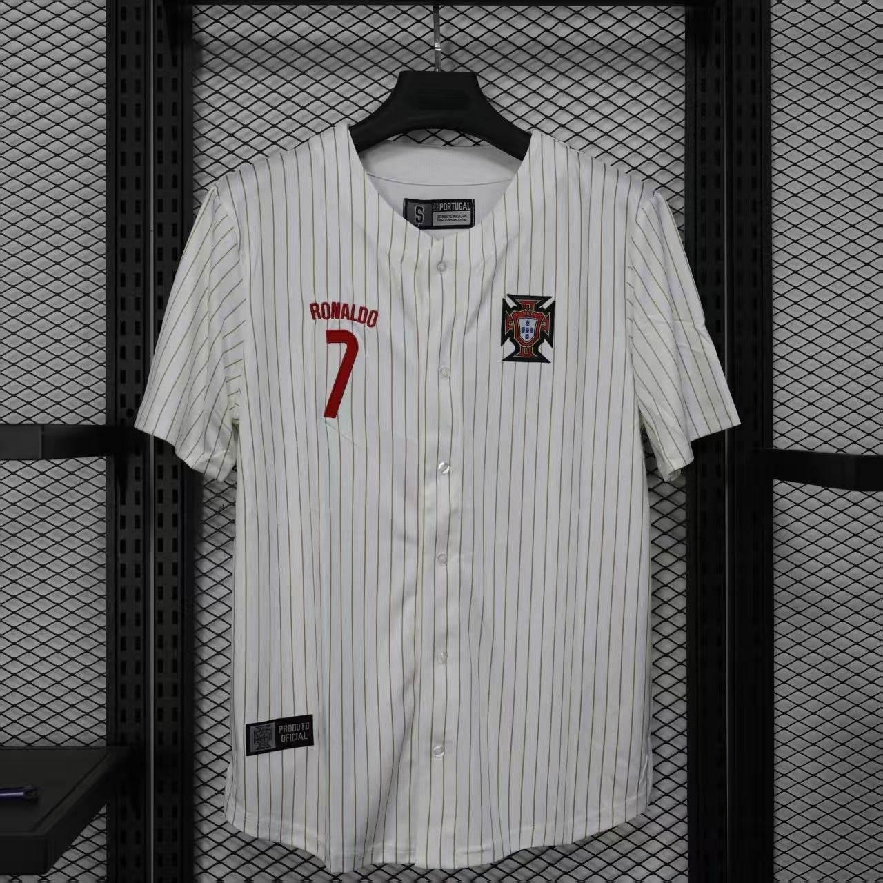 CAMISETA PORTUGAL I EDICIÓN RONALDO MLB (VERSIÓN FAN) - ZonaCamisetas