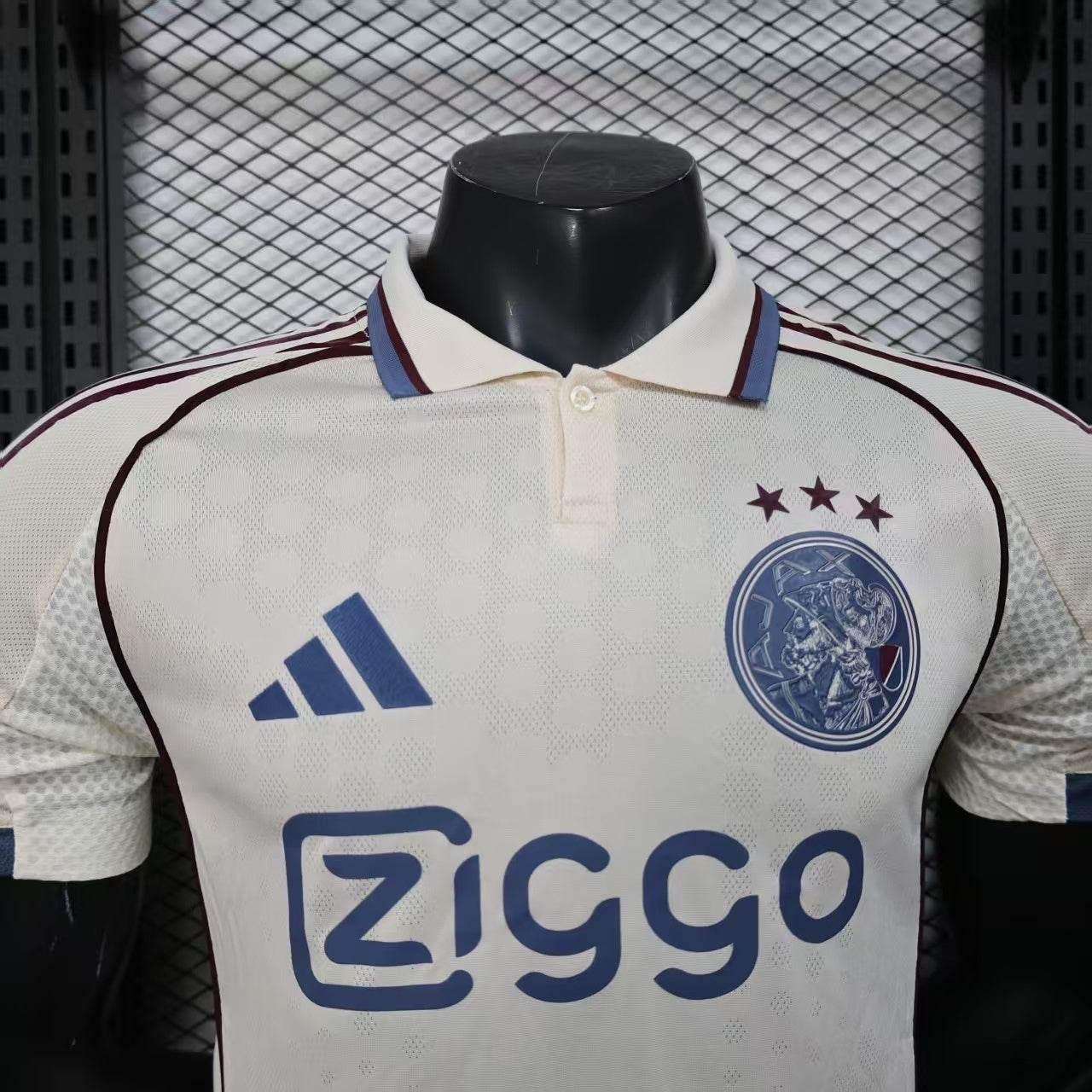 CAMISETA AJAX l 25/26 HOMBRE (VERSIÓN JUGADOR) - ZonaCamisetas