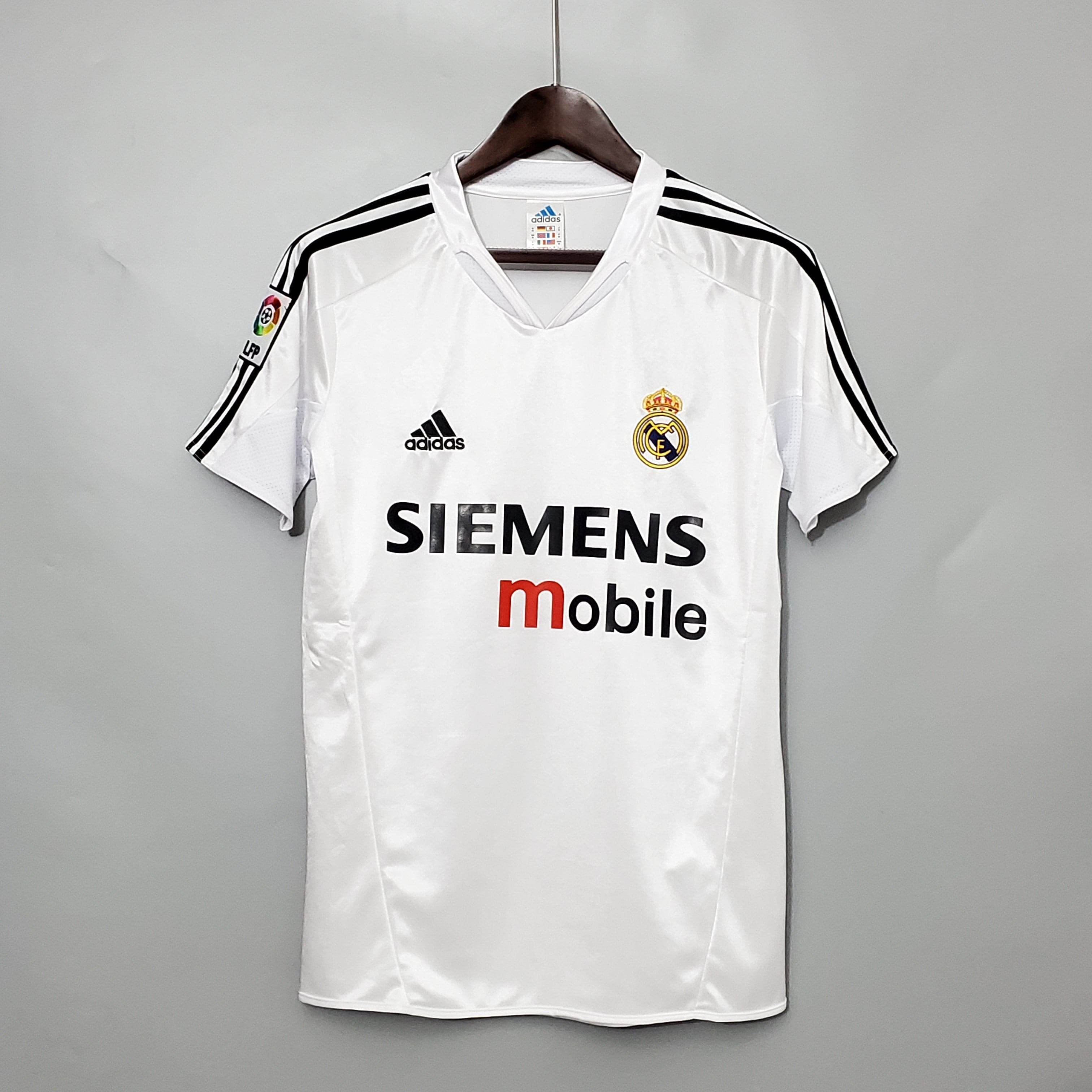 CAMISETA REAL MADRID I 04/05 HOMBRE (RETRO) - ZonaCamisetas