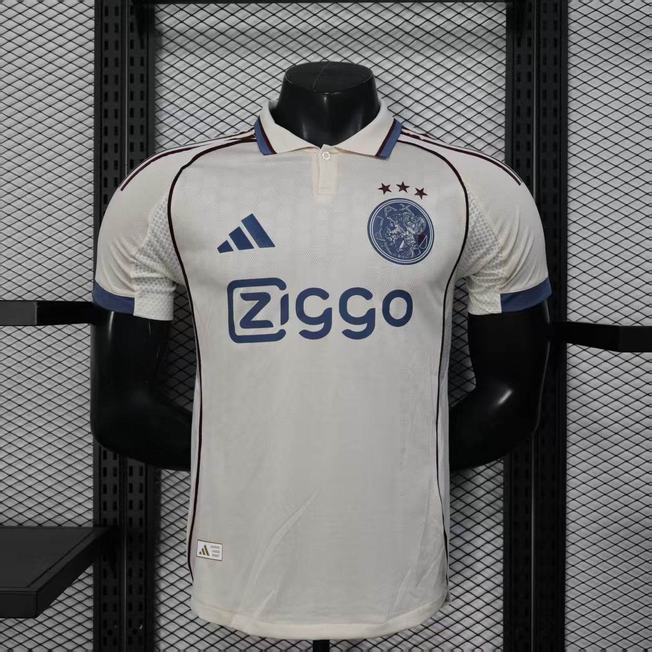 CAMISETA AJAX l 25/26 HOMBRE (VERSIÓN JUGADOR) - ZonaCamisetas