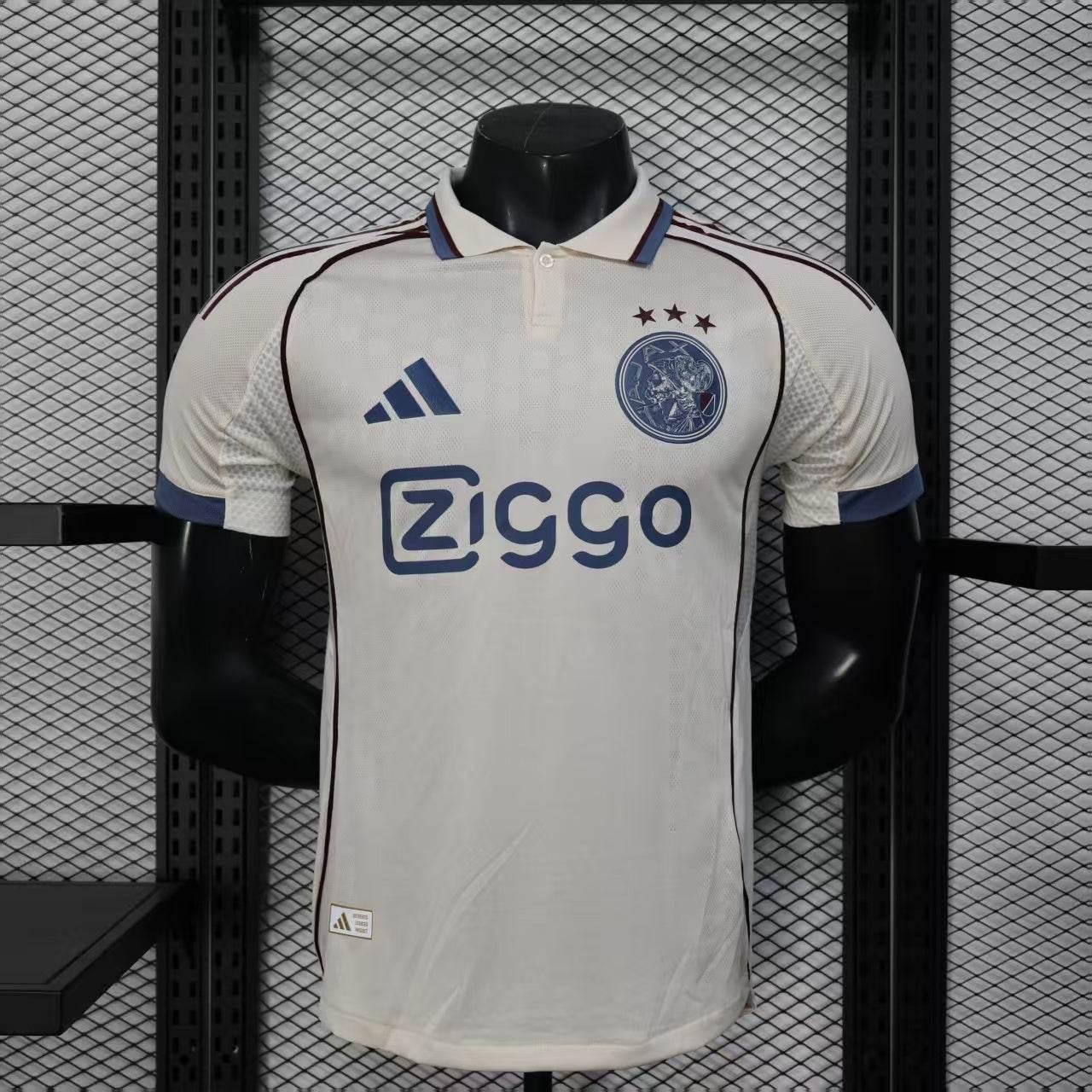 CAMISETA AJAX l 25/26 HOMBRE (VERSIÓN JUGADOR) - ZonaCamisetas