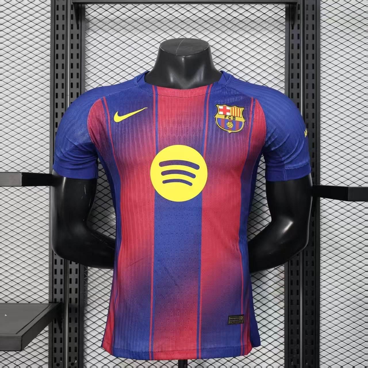 CAMISETA BARCELONA I 25/26 HOMBRE (VERSIÓN JUGADOR) - ZonaCamisetas