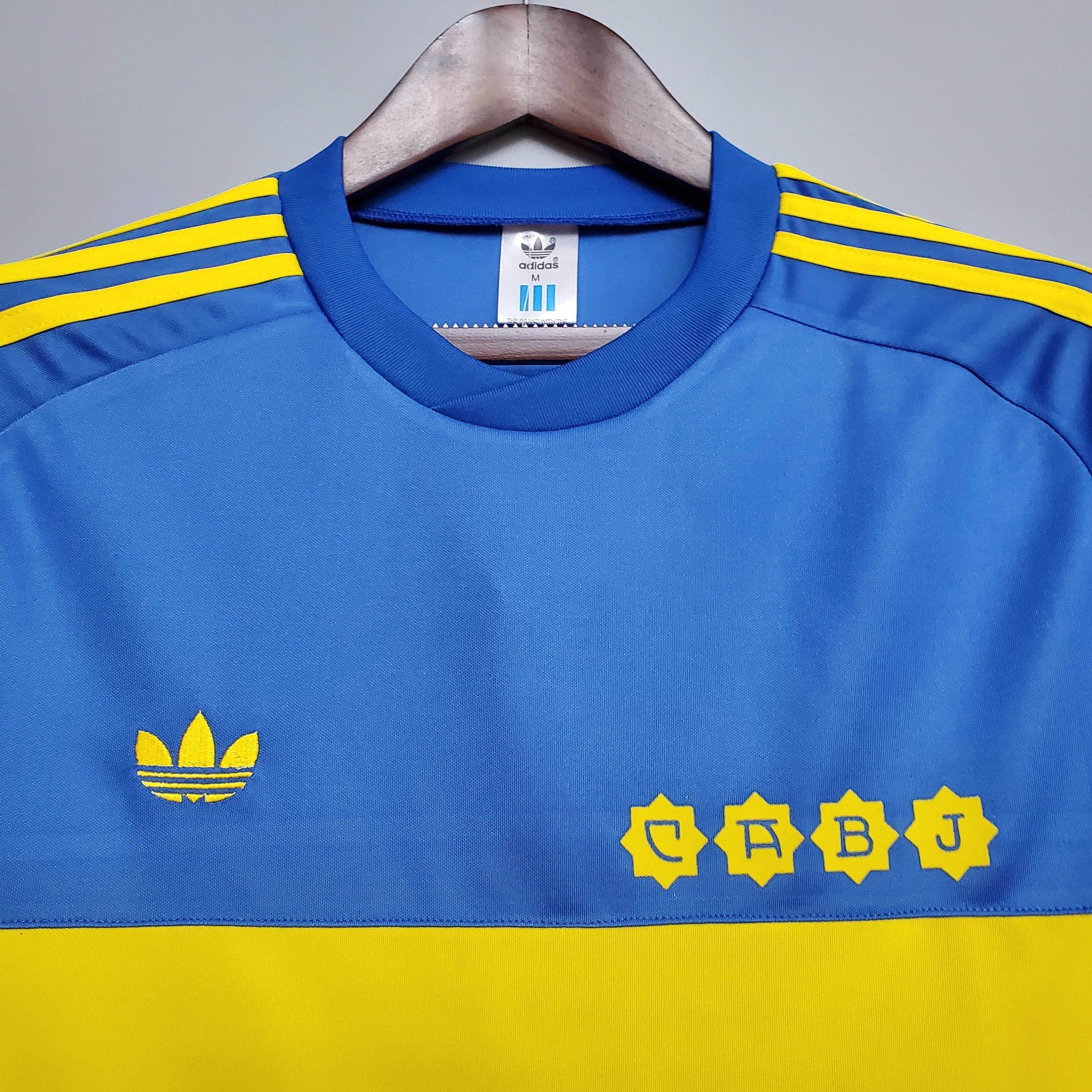CAMISETA BOCA JUNIORS 1981 HOMBRE (RETRO) - ZonaCamisetas