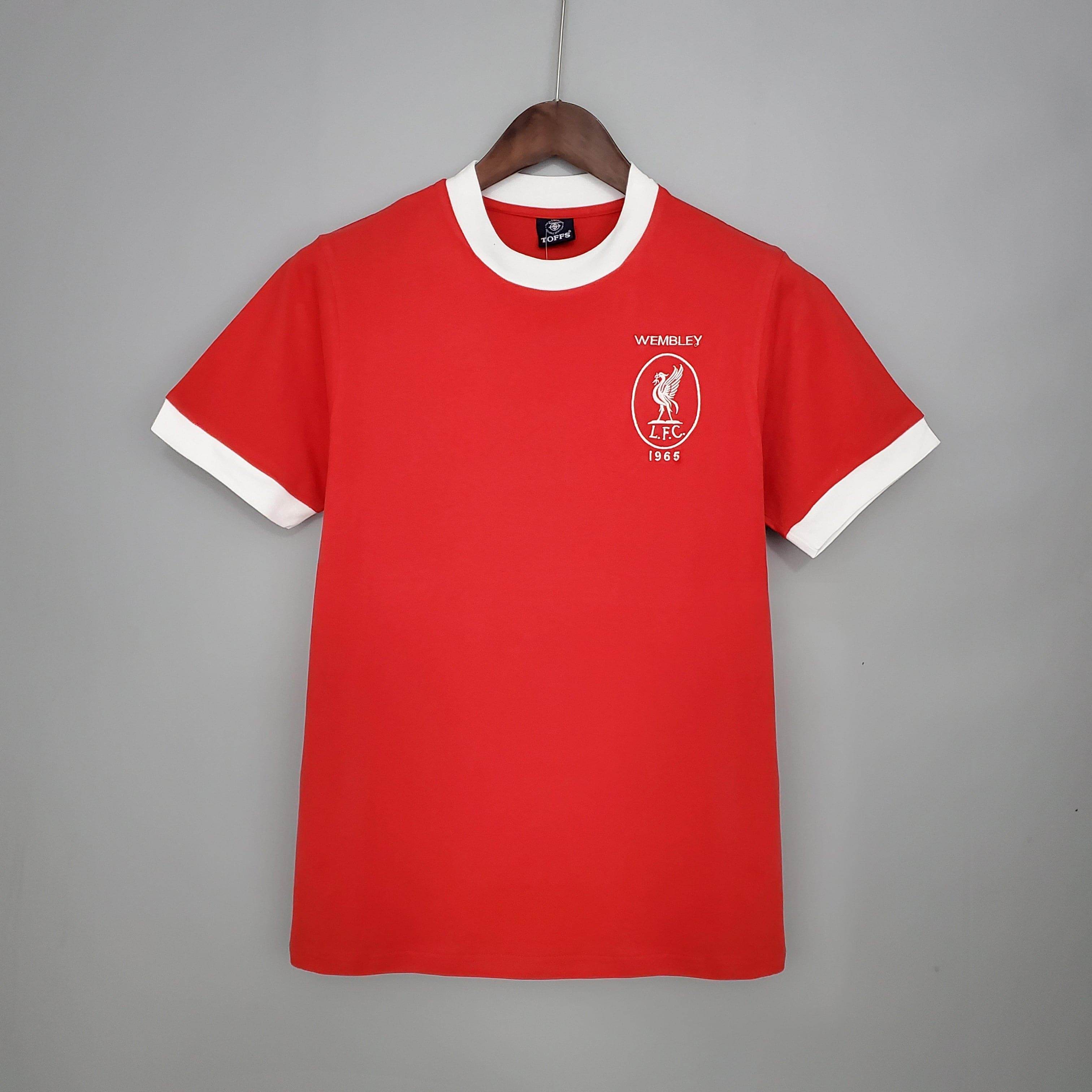CAMISETA LIVERPOOL I 1965 HOMBRE (RETRO) - ZonaCamisetas