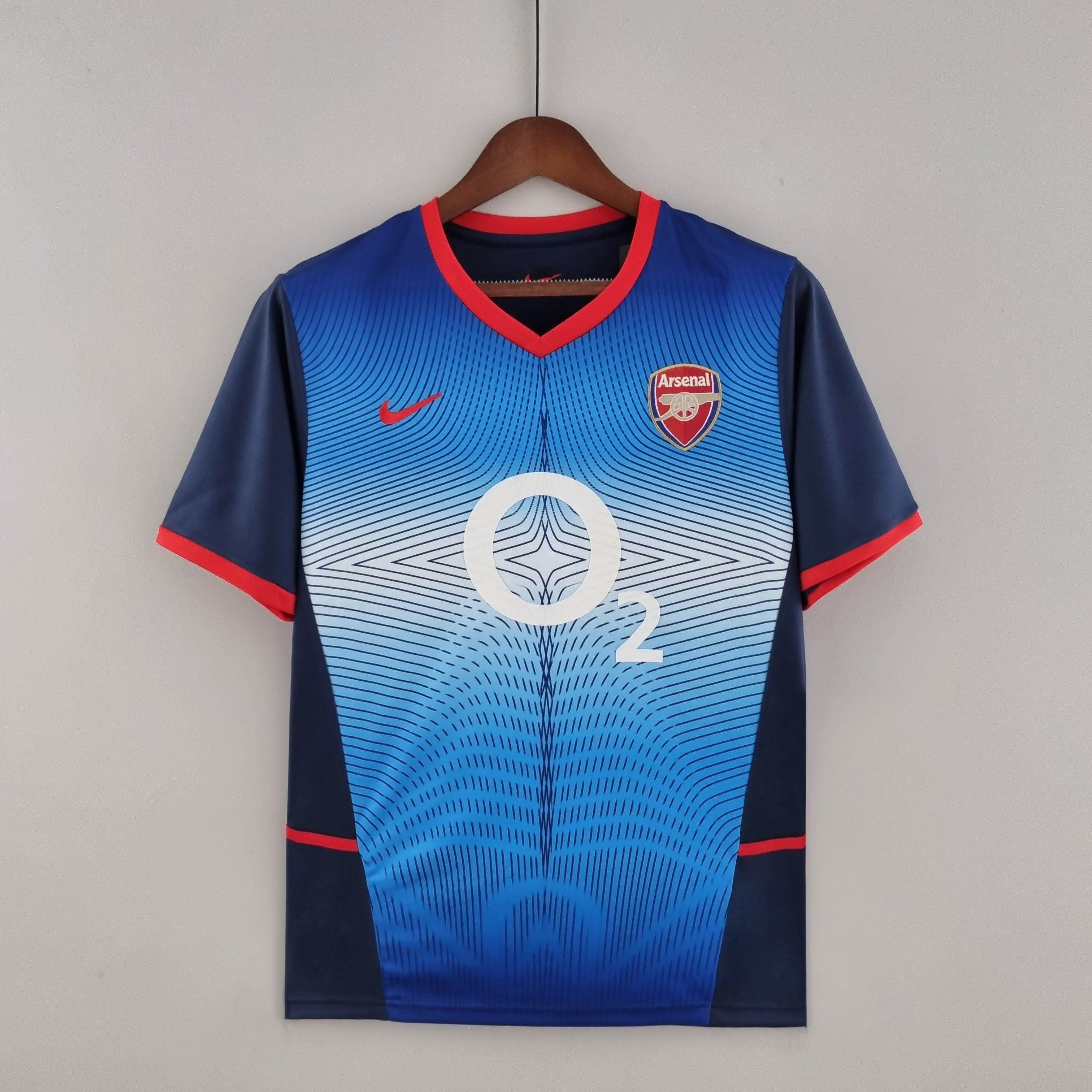 CAMISETA ARSENAL 02/04 II HOMBRE (RETRO) - ZonaCamisetas