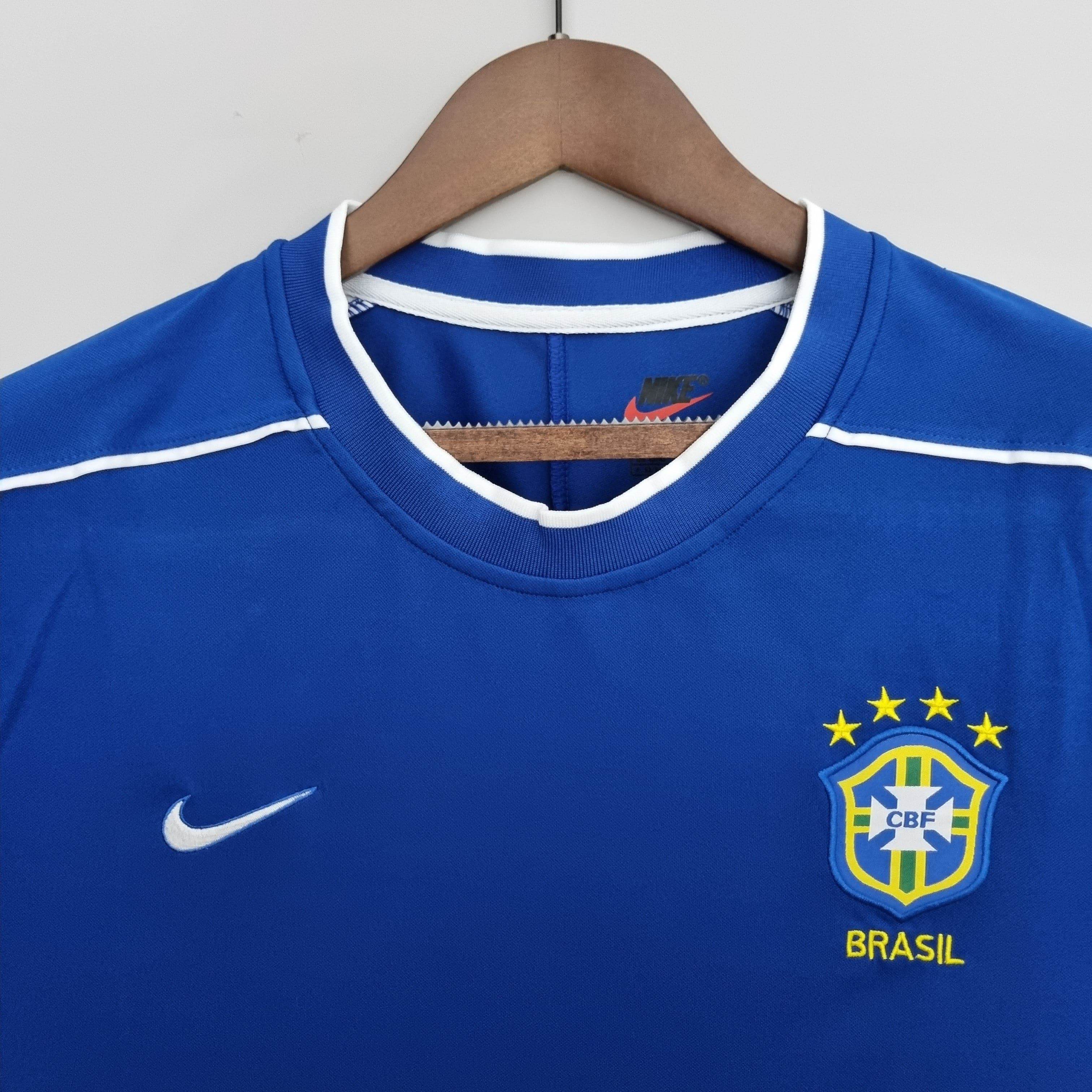 CAMISETA BRASIL Il 98 HOMBRE (RETRO) - ZonaCamisetas