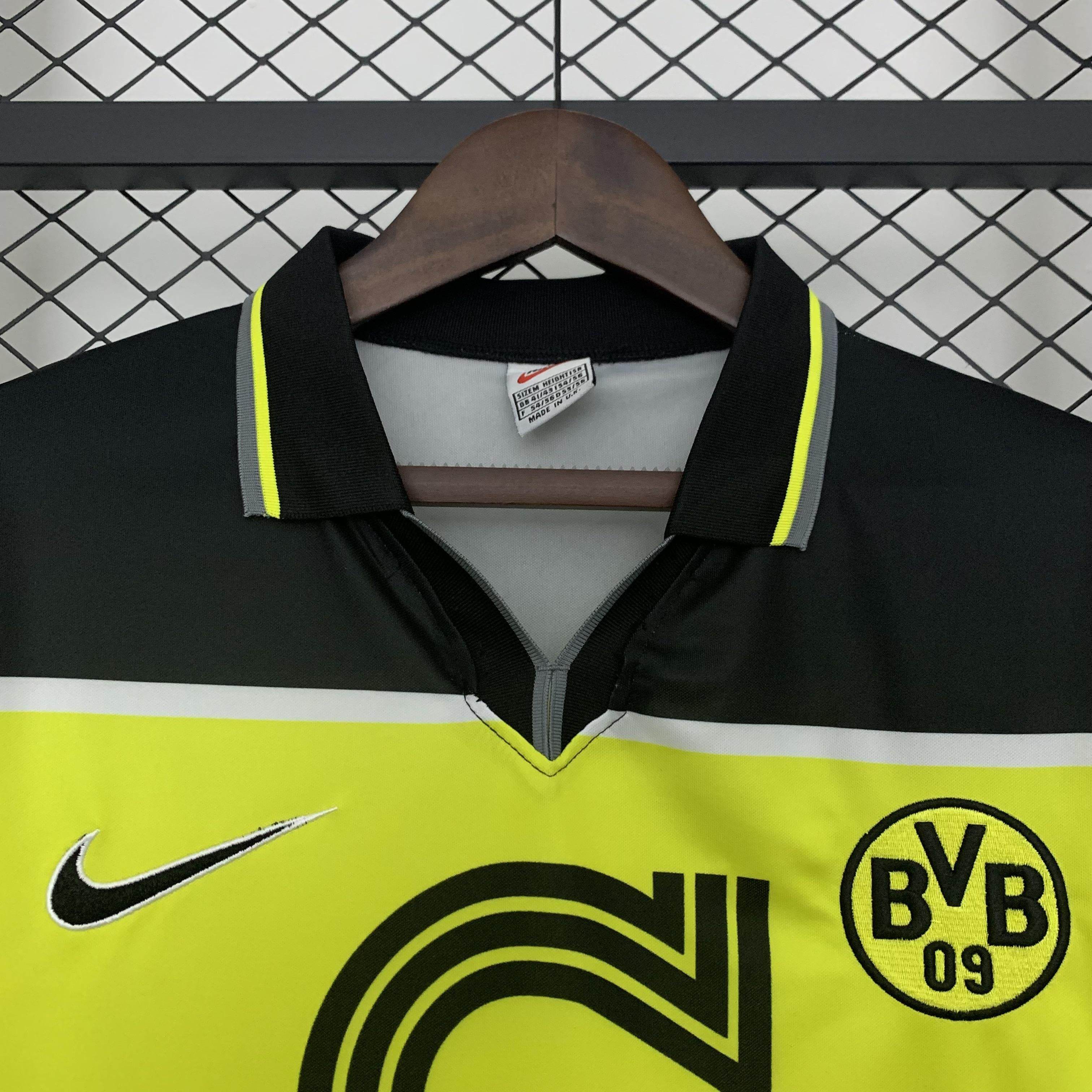 CAMISETA BORUSSIA DORTMUND I 96/97 HOMBRE (RETRO) - ZonaCamisetas