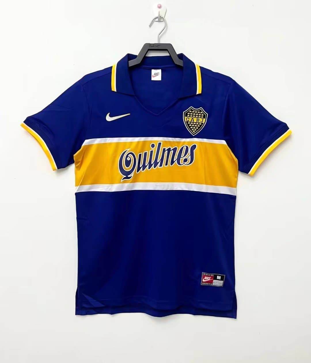 CAMISETA BOCA JUNIORS 96/97 HOMBRE (RETRO) - ZonaCamisetas