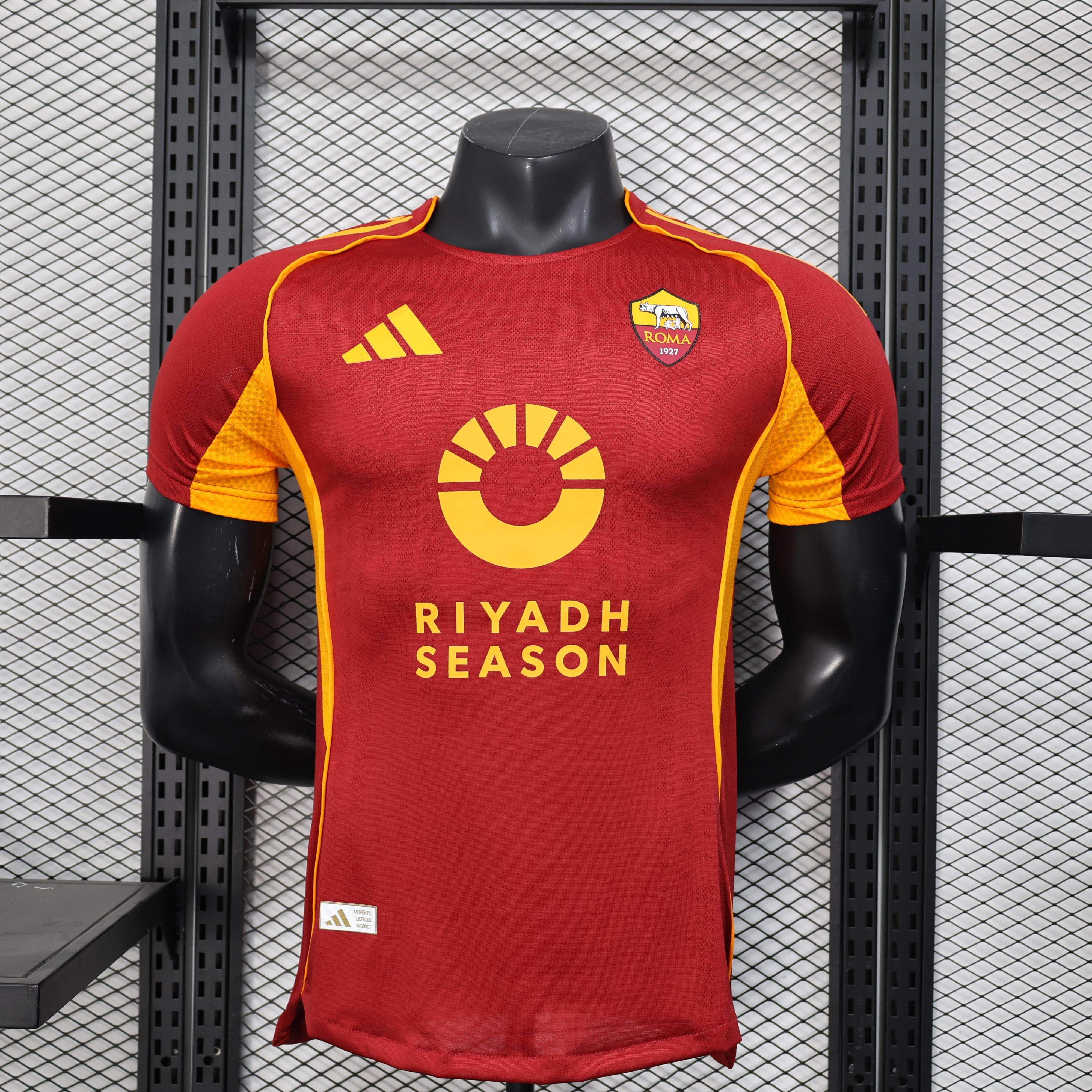CAMISETA ROMA l 25/26 HOMBRE (VERSIÓN JUGADOR) - ZonaCamisetas