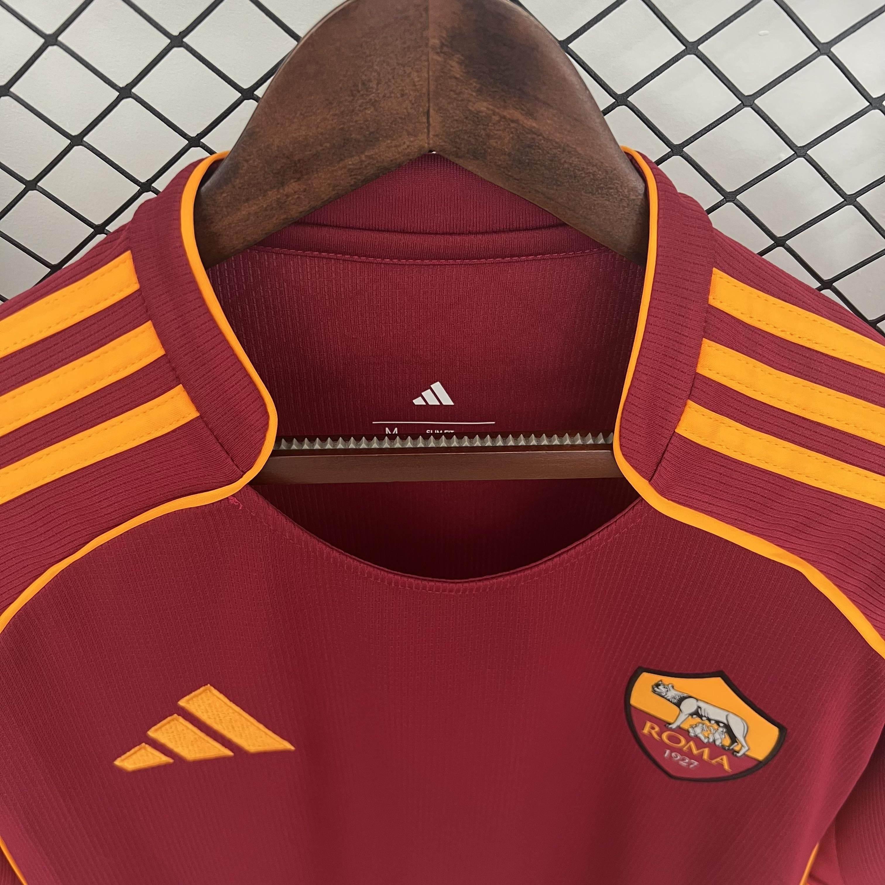 CAMISETA ROMA I 25/26 HOMBRE (VERSIÓN FAN) - ZonaCamisetas