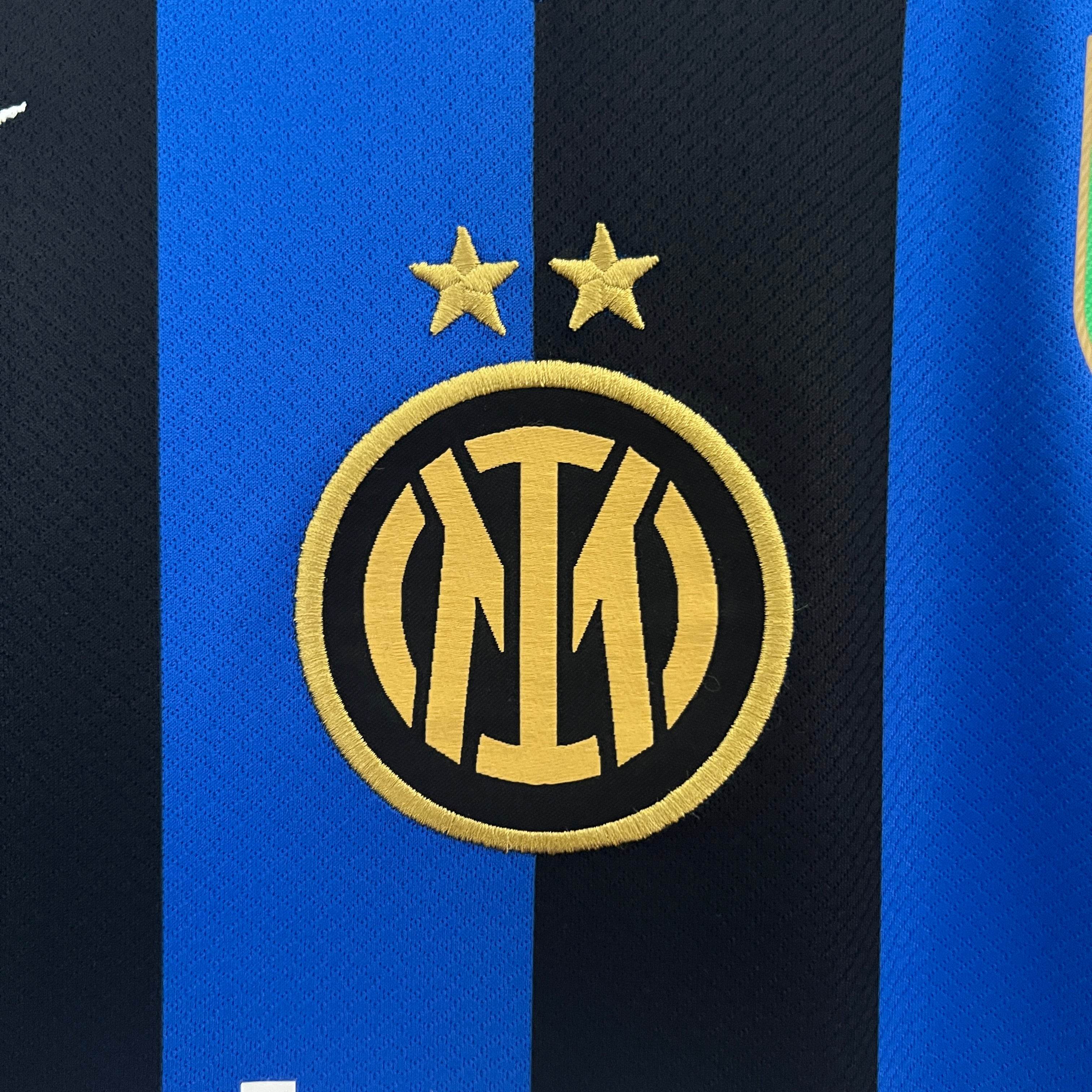 CAMISETA INTER DE MILAN I 24/25 HOMBRE (VERSIÓN FAN) - ZonaCamisetas