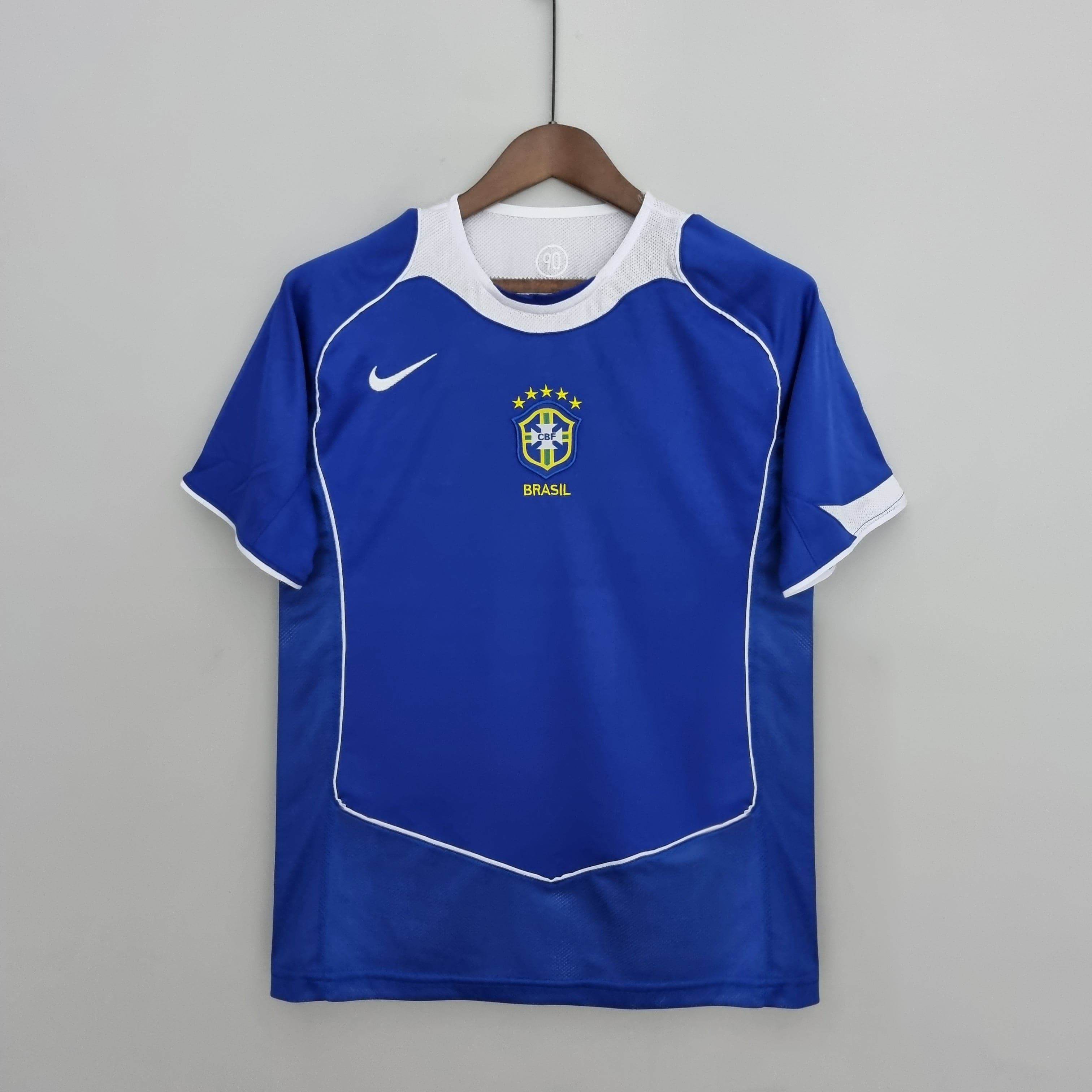 CAMISETA BRASIL II 04/06 HOMBRE (RETRO) - ZonaCamisetas