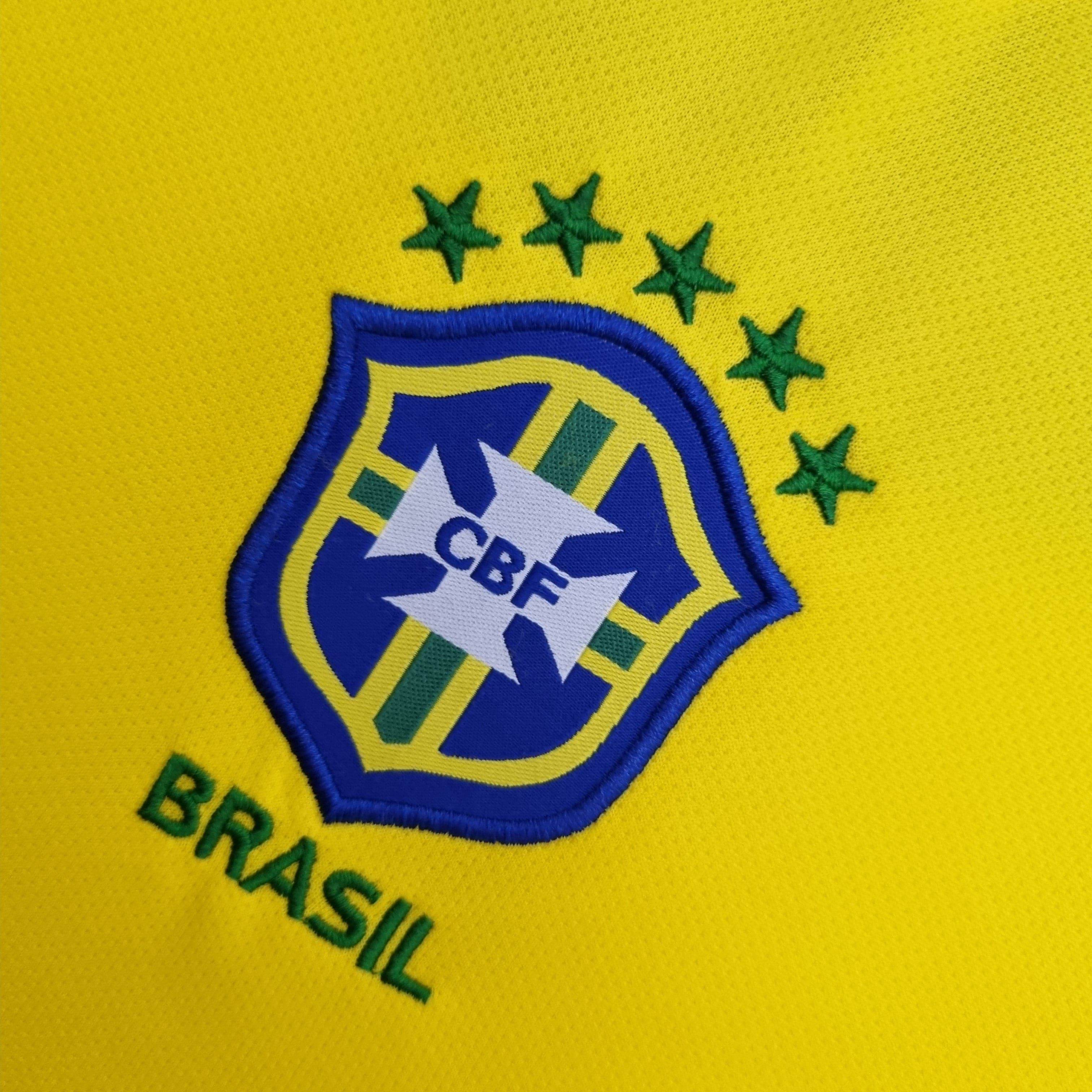 CAMISETA BRASIL I 04/06 HOMBRE (RETRO) - ZonaCamisetas