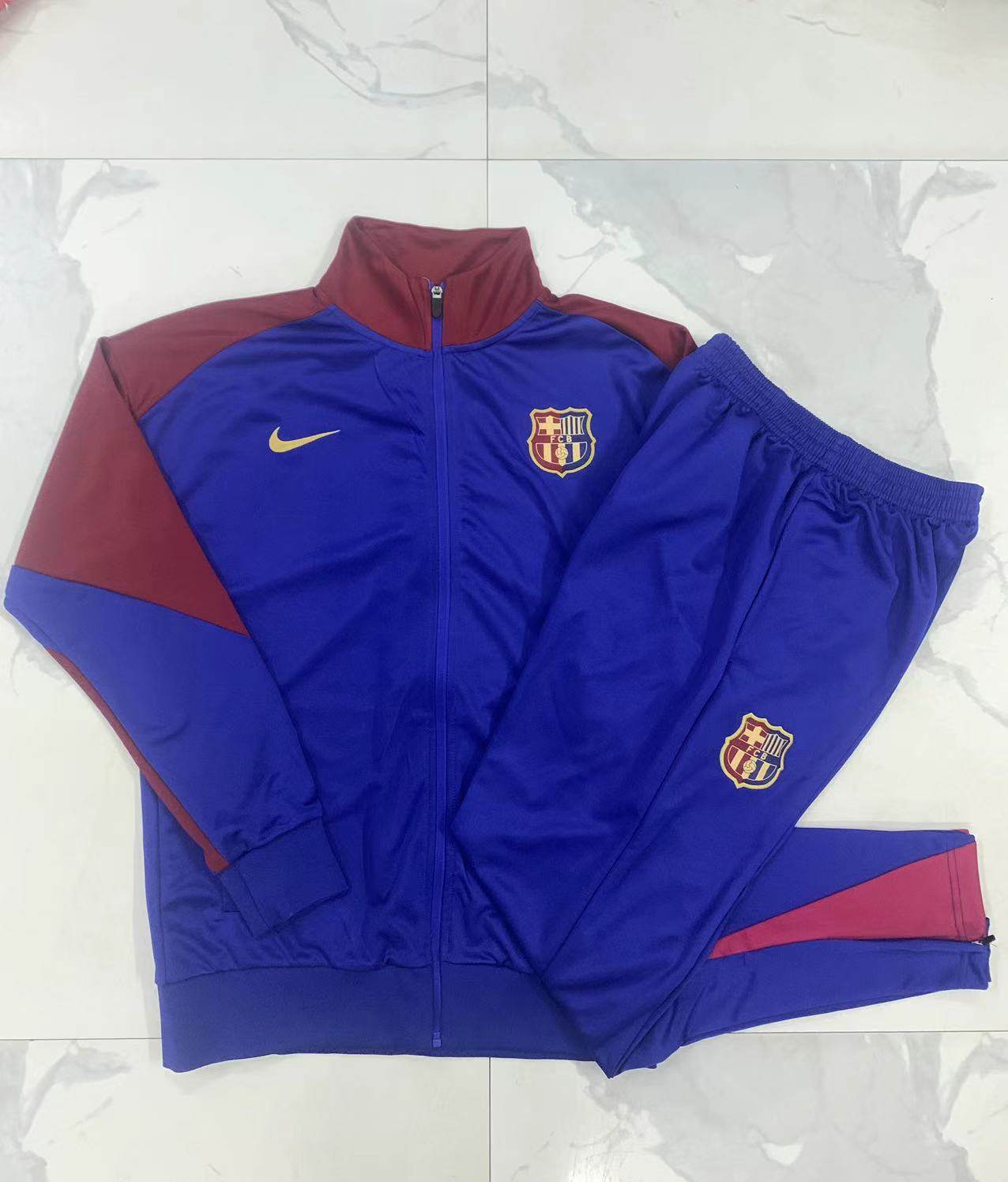 CONJUNTO LARGO BARCELONA I 24/25 HOMBRE - ZonaCamisetas