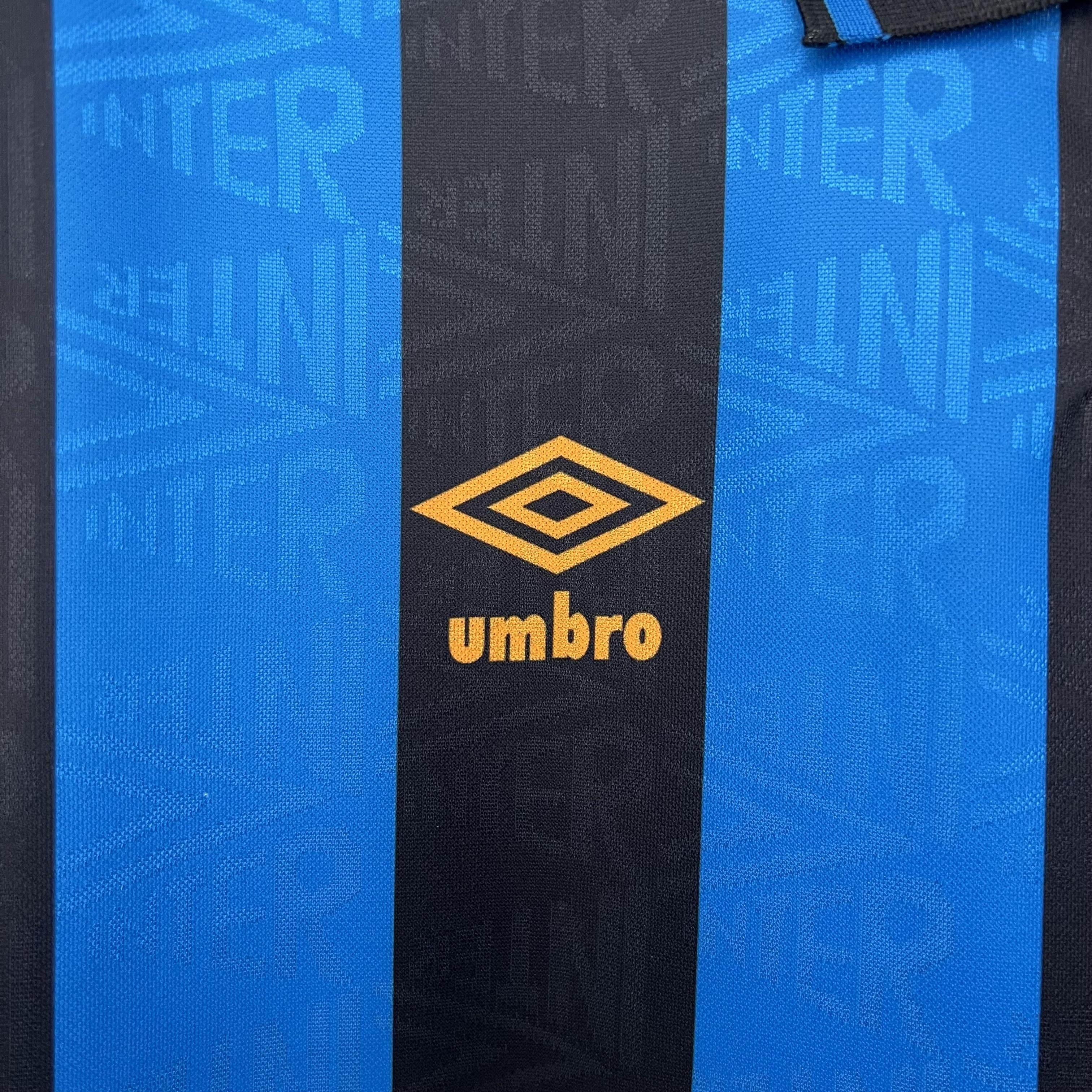 CAMISETA INTER DE MILAN I 92/94 HOMBRE (RETRO) - ZonaCamisetas