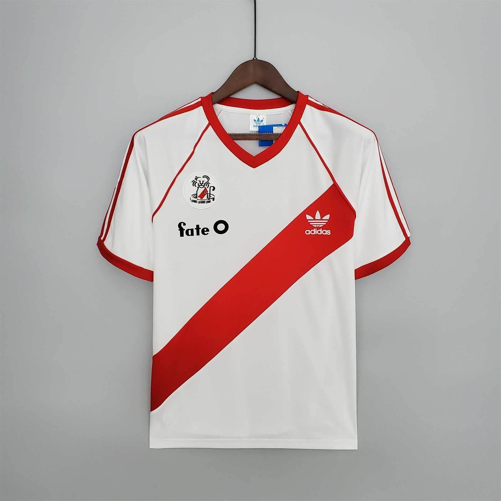 CAMISETA RIVER PLATE I 1986 HOMBRE (RETRO) - ZonaCamisetas