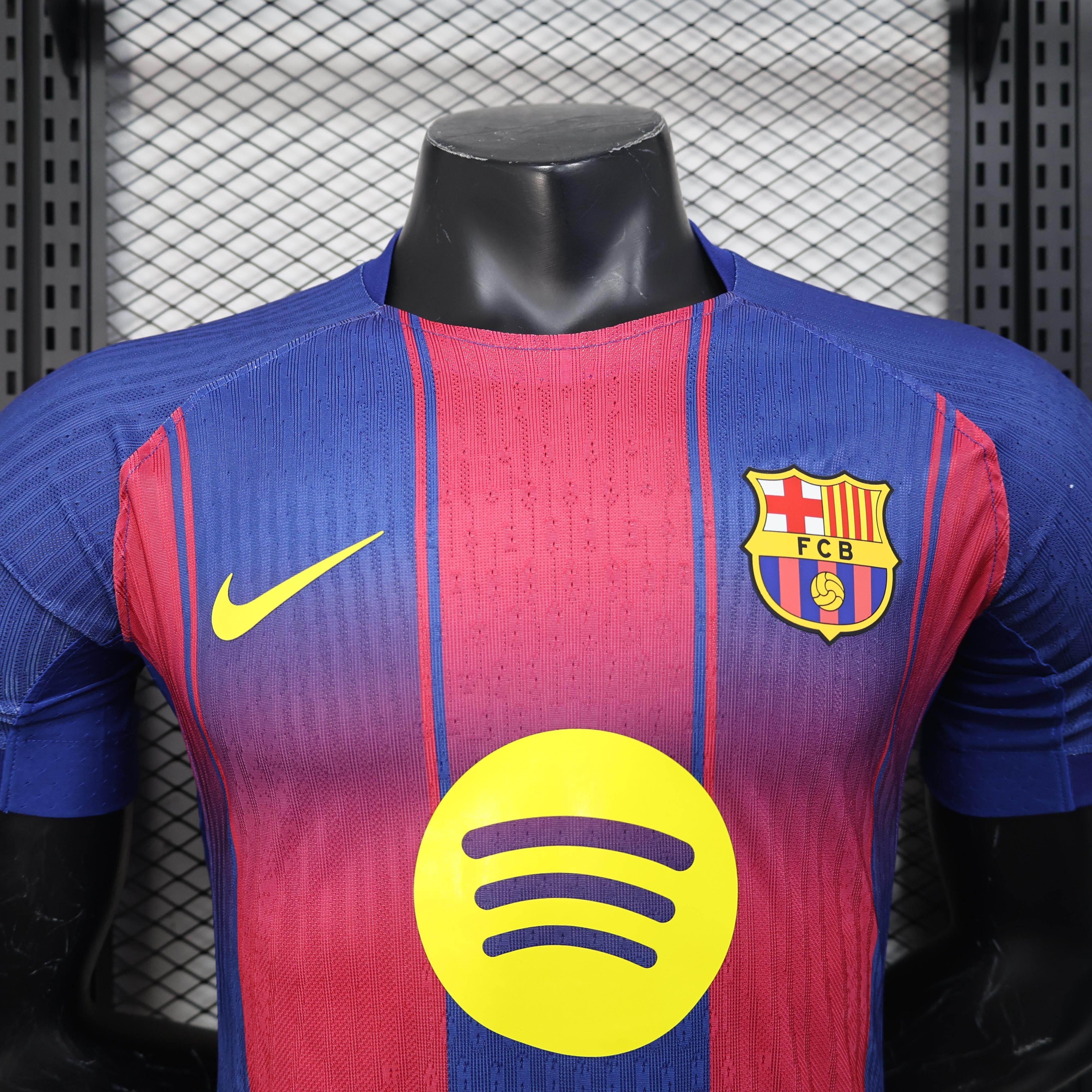 CAMISETA BARCELONA I 25/26 HOMBRE (VERSIÓN JUGADOR) - ZonaCamisetas