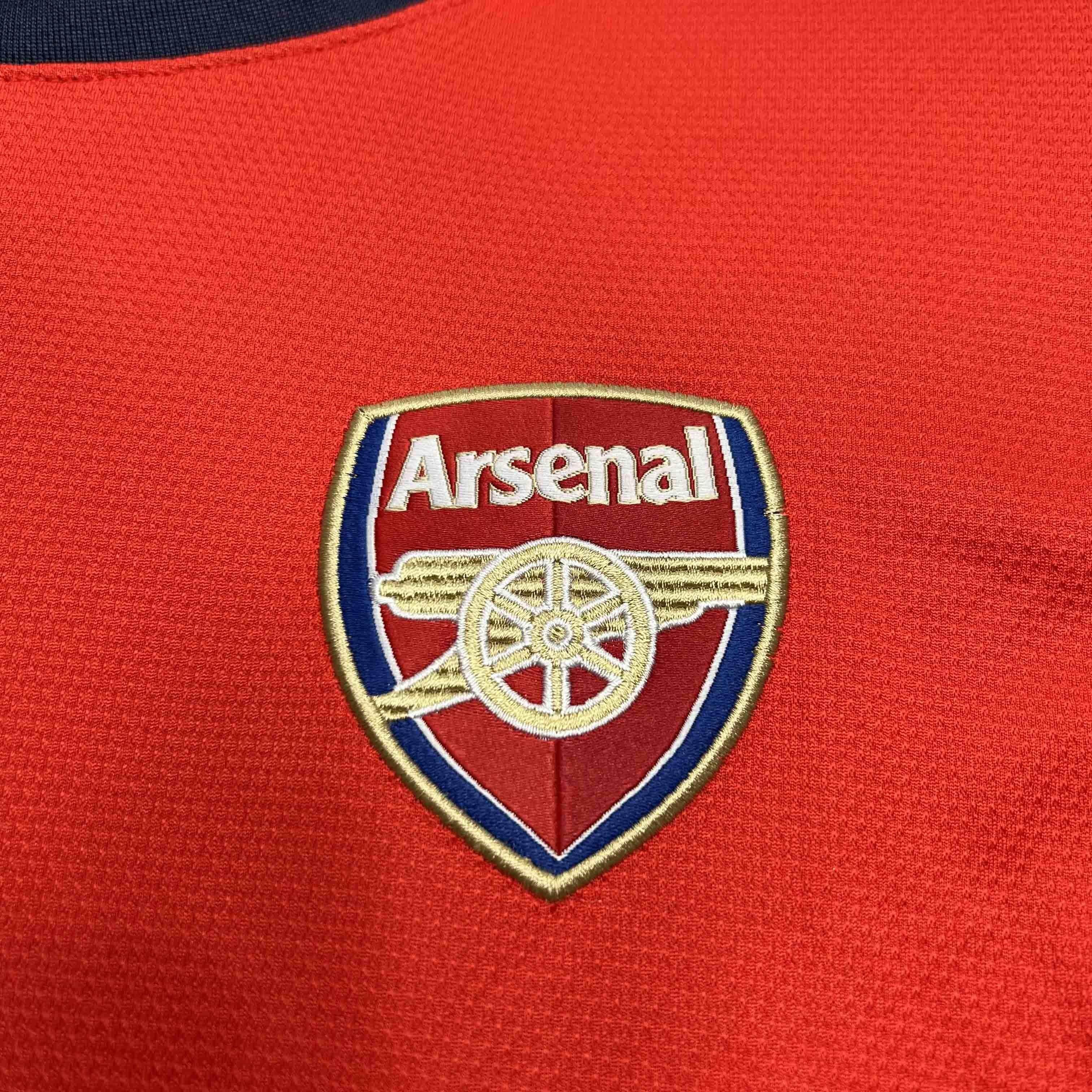 CAMISETA ARSENAL I 12/13 HOMBRE (RETRO) MANGA LARGA - ZonaCamisetas