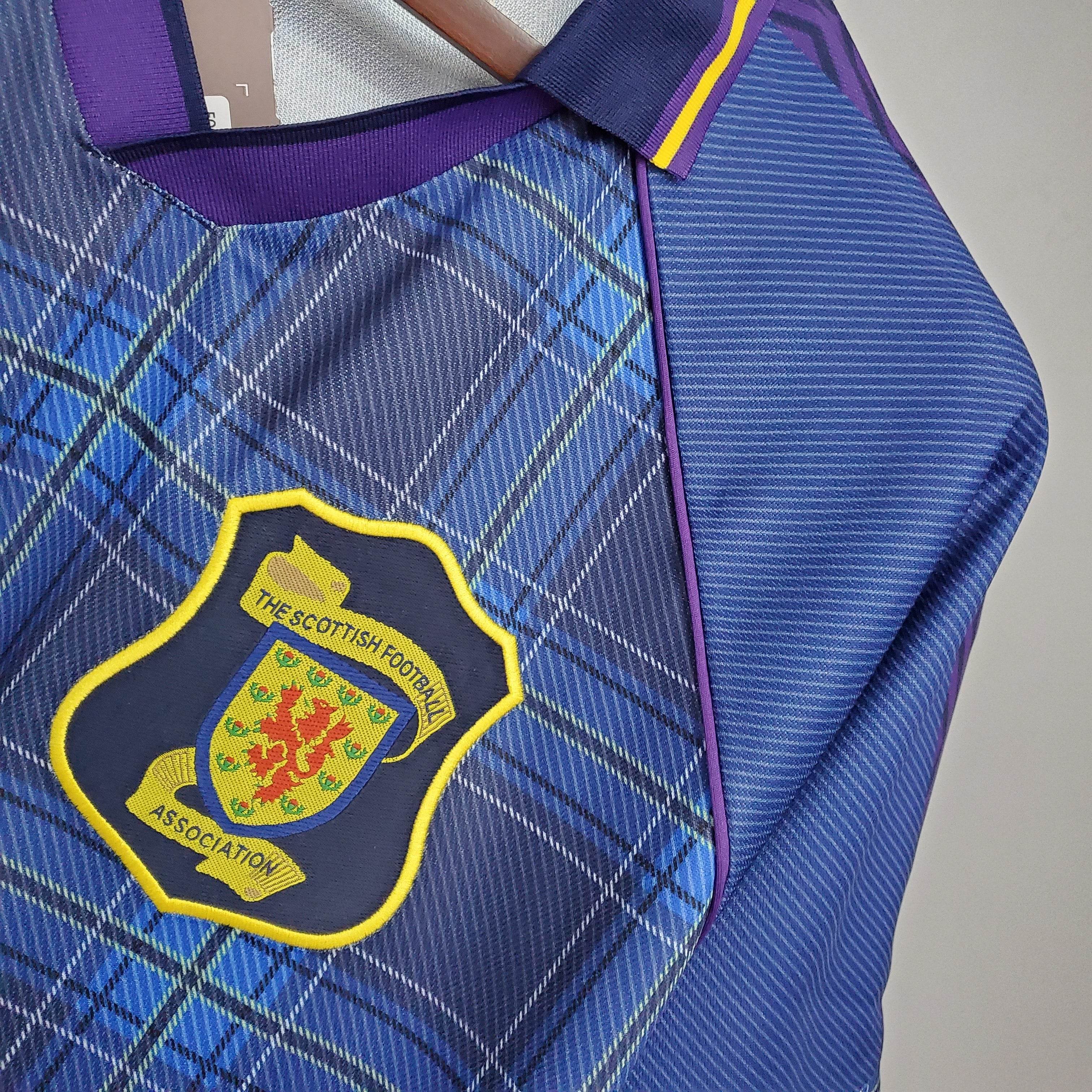 CAMISETA SCOTLAND 94/96 HOMBRE (RETRO) - ZonaCamisetas