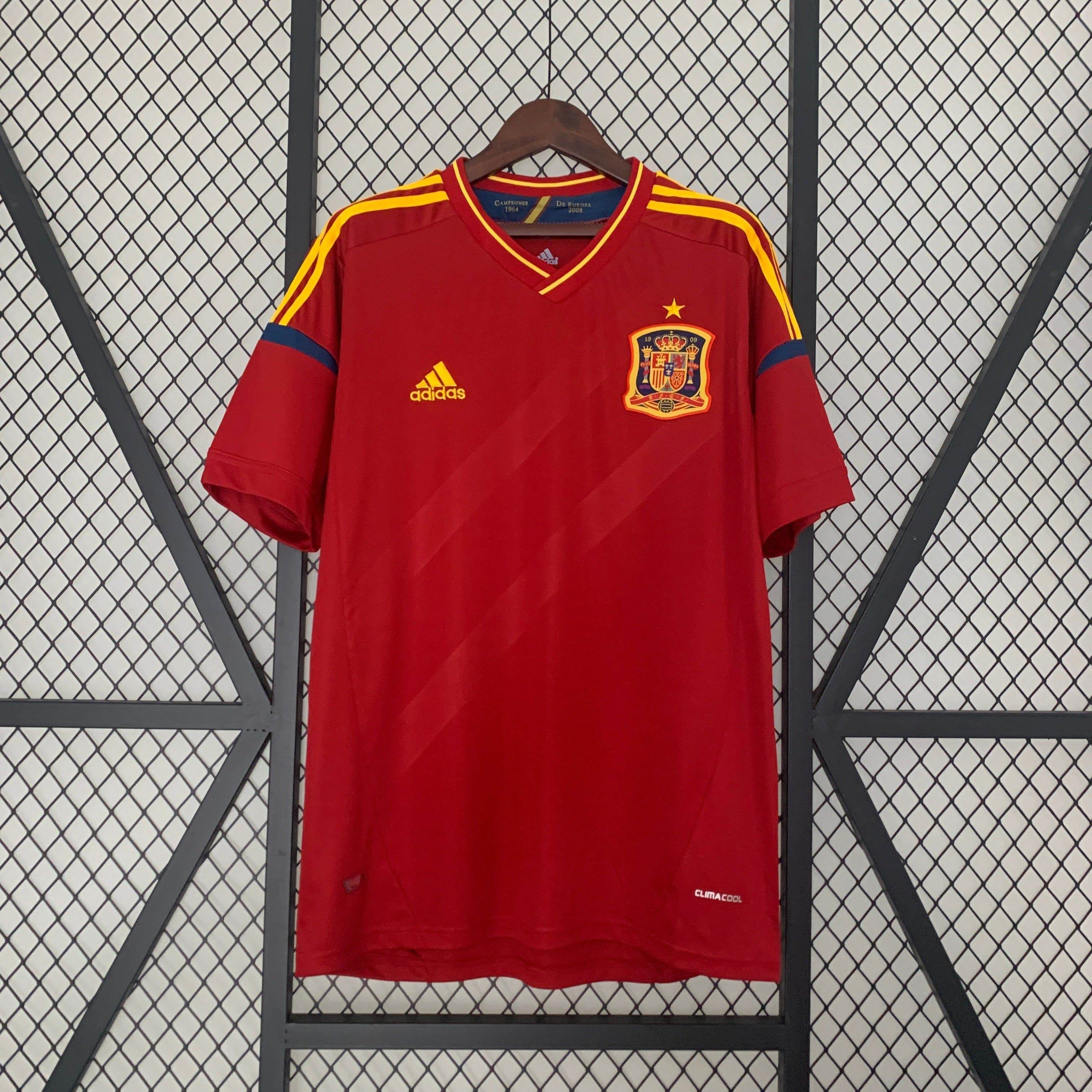 CAMISETA ESPAÑA I 2012 HOMBRE (RETRO) - ZonaCamisetas