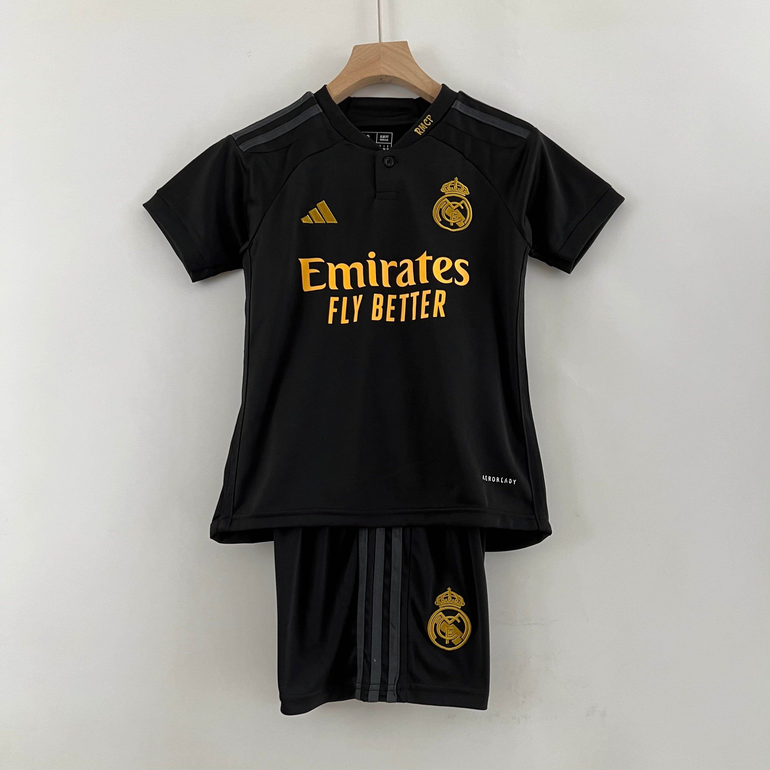 CAMISETA REAL MADRID III 23/24 CONJUNTO INFANTIL - ZonaCamisetas