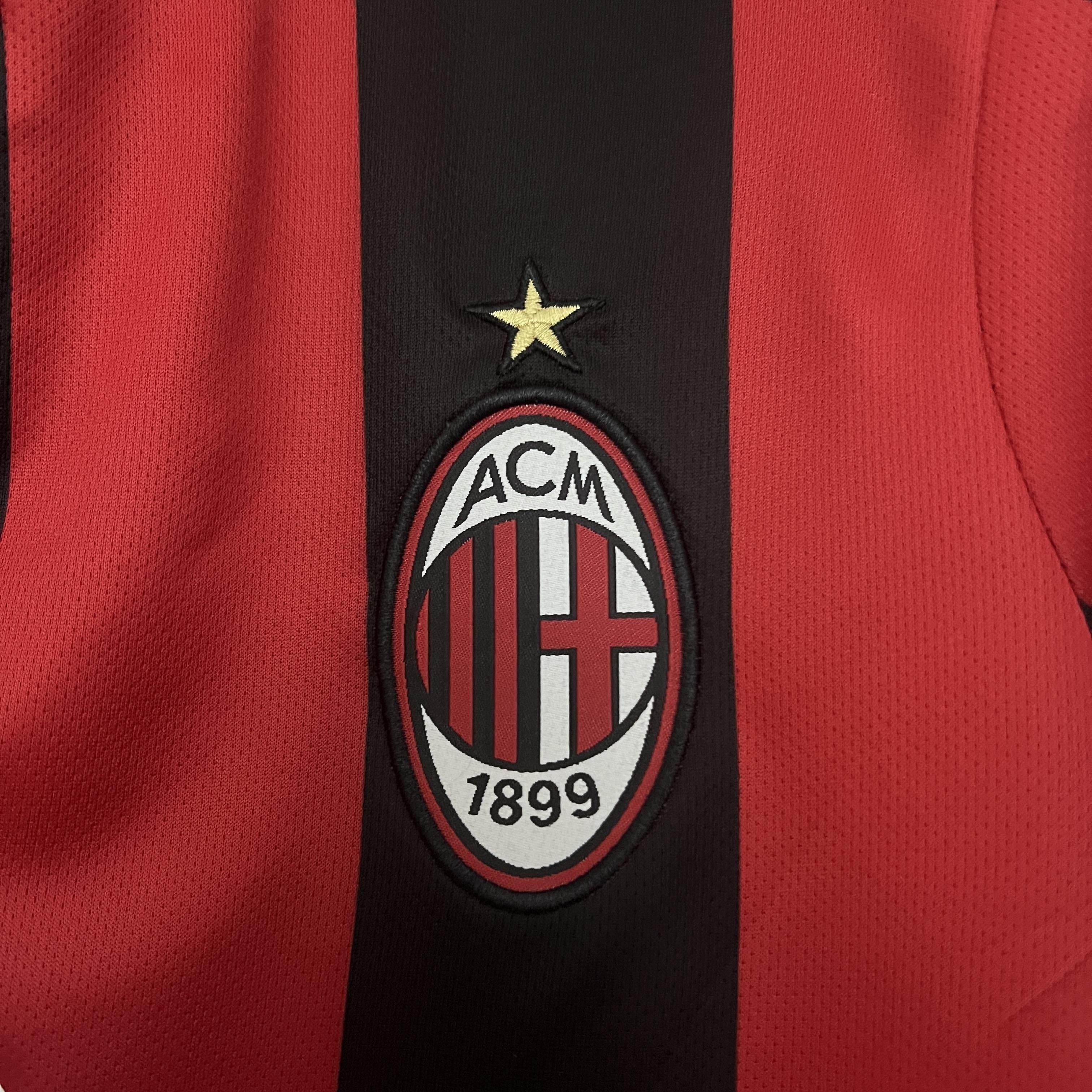 CAMISETA AC MILAN I 03/04 HOMBRE (RETRO) - ZonaCamisetas