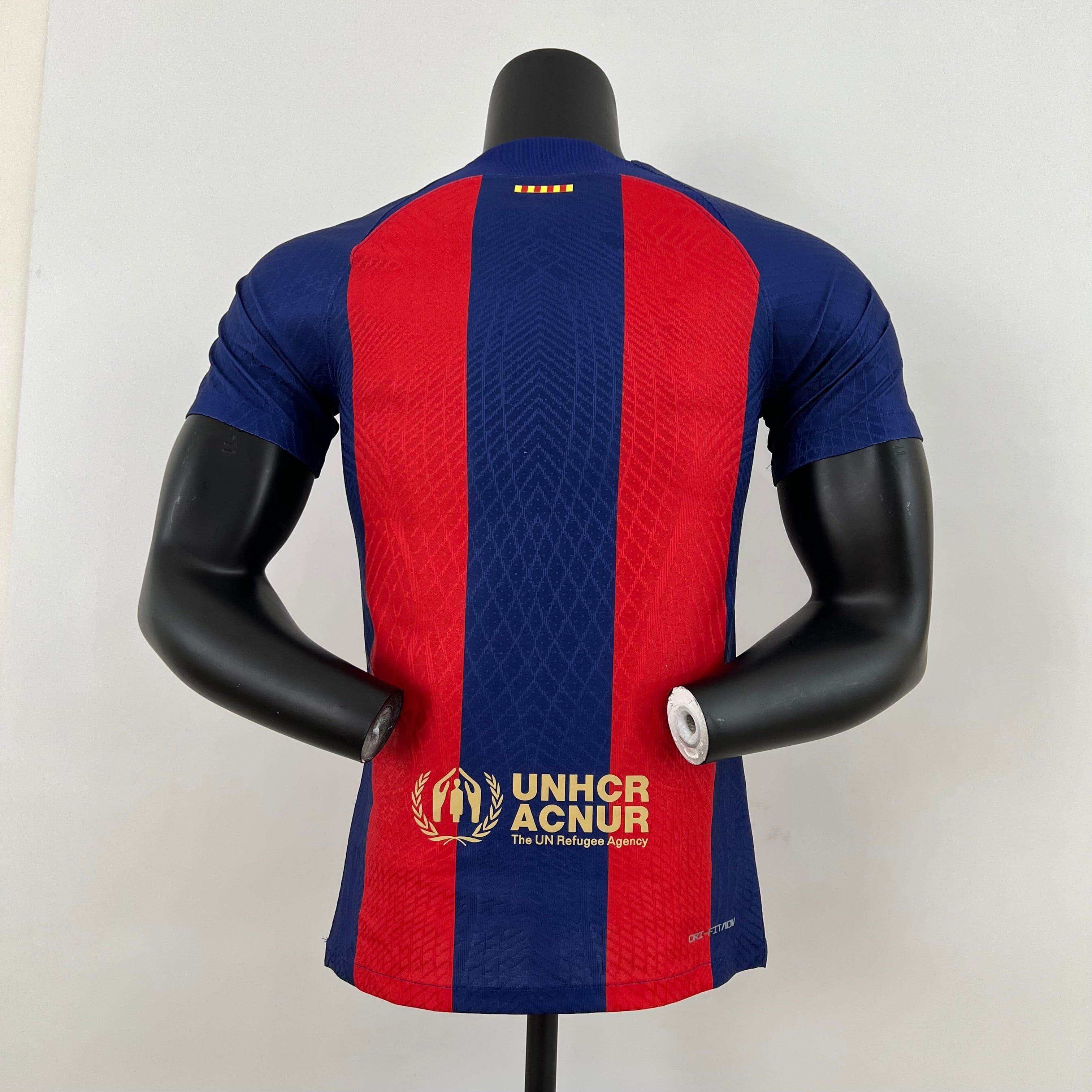 CAMISETA BARCELONA I 23/24 HOMBRE (VERSIÓN JUGADOR) - ZonaCamisetas