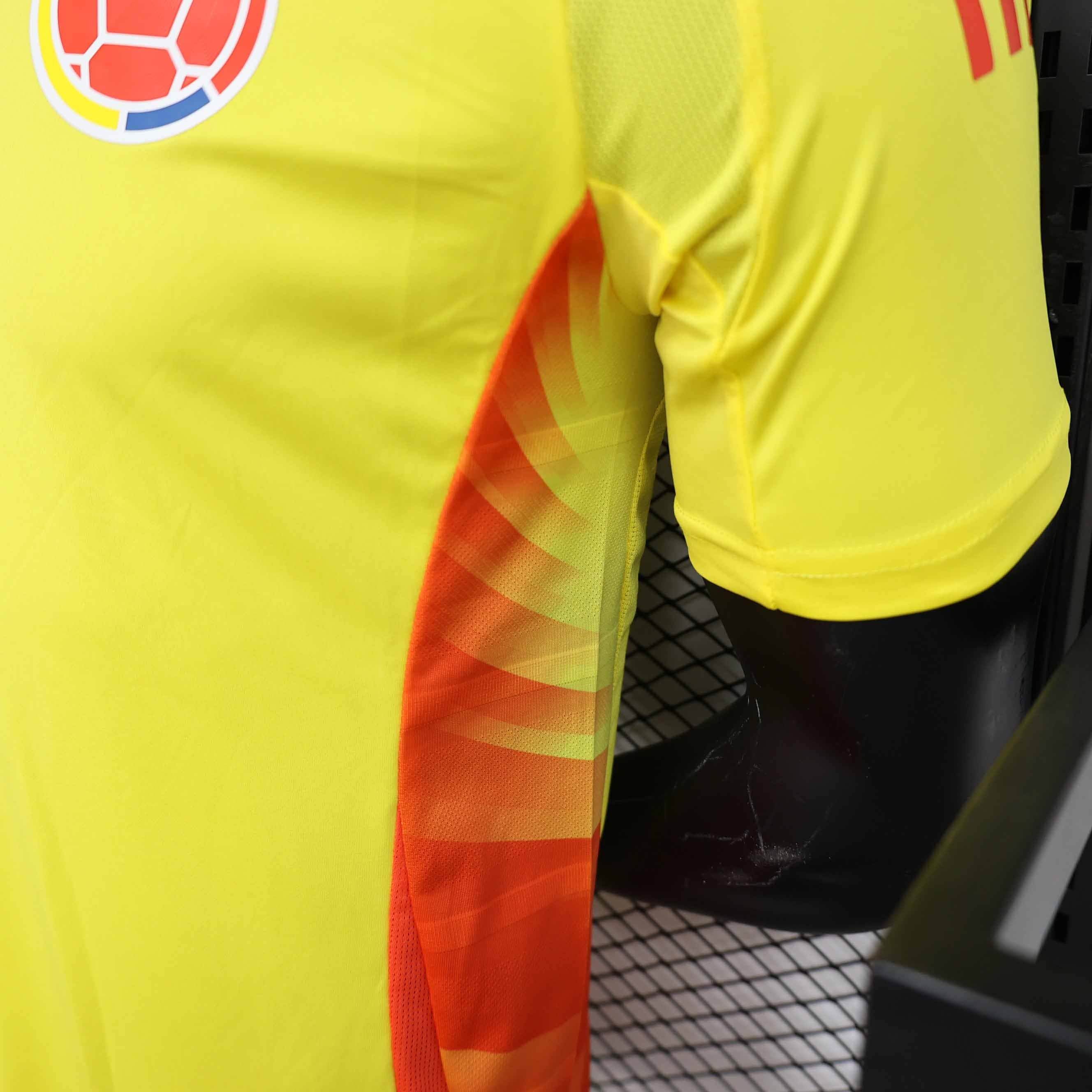 CAMISETA COLOMBIA I 2024 HOMBRE (VERSIÓN JUGADOR) - ZonaCamisetas