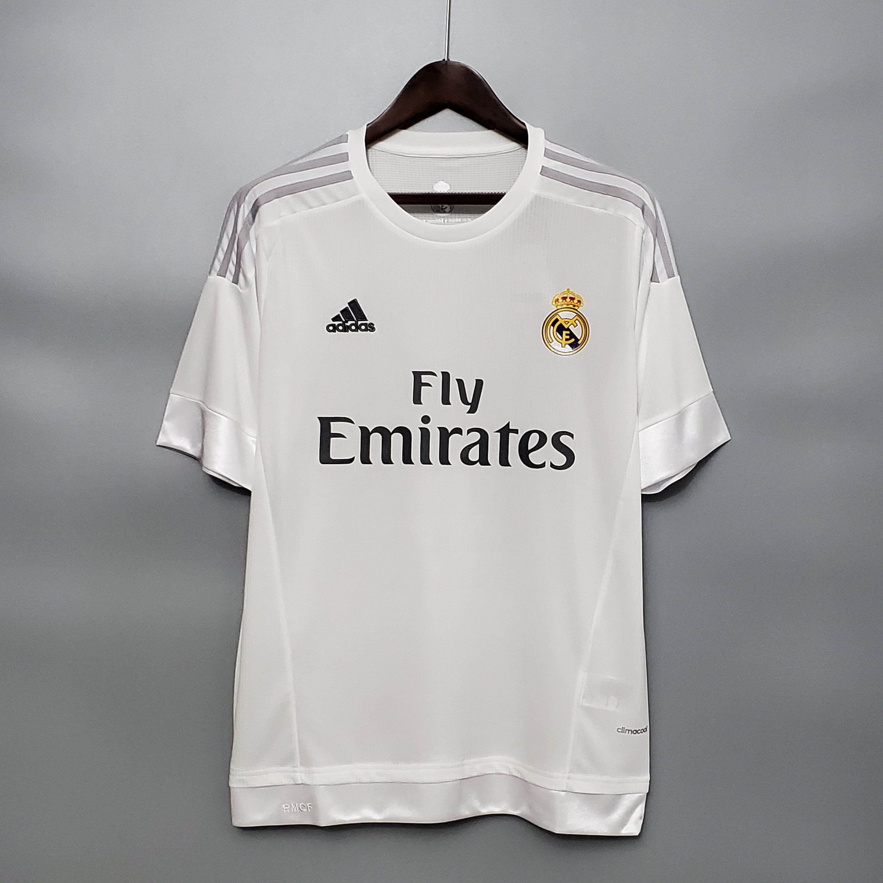 CAMISETA REAL MADRID I 15/16 HOMBRE (RETRO) - ZonaCamisetas