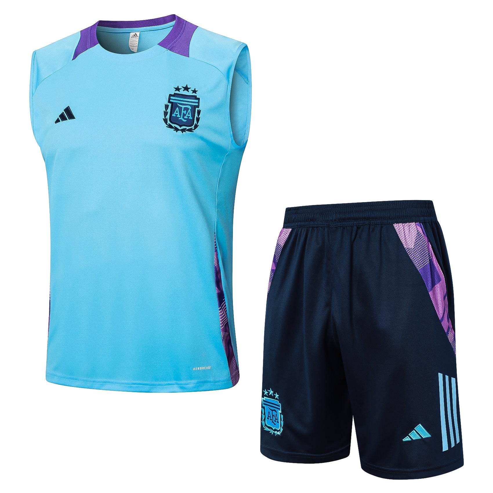 CONJUNTO SIN MANGAS ARGENTINA ENTRENAMIENTO Il 24/25 HOMBRE - ZonaCamisetas