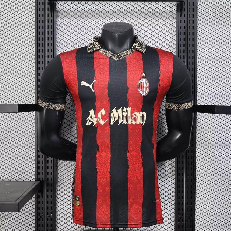 CAMISETA AC MILAN I 25/26 HOMBRE (VERSIÓN JUGADOR) - ZonaCamisetas