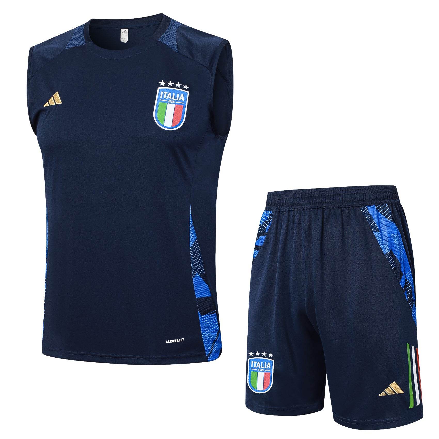 CONJUNTO SIN MANGAS ITALIA ENTRENAMIENTO lI 24/25 HOMBRE - ZonaCamisetas