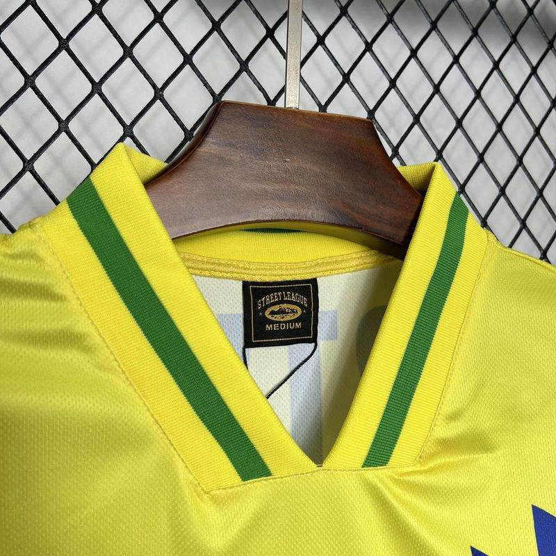 CAMISETA BRASIL I 1995 HOMBRE (RETRO) - ZonaCamisetas