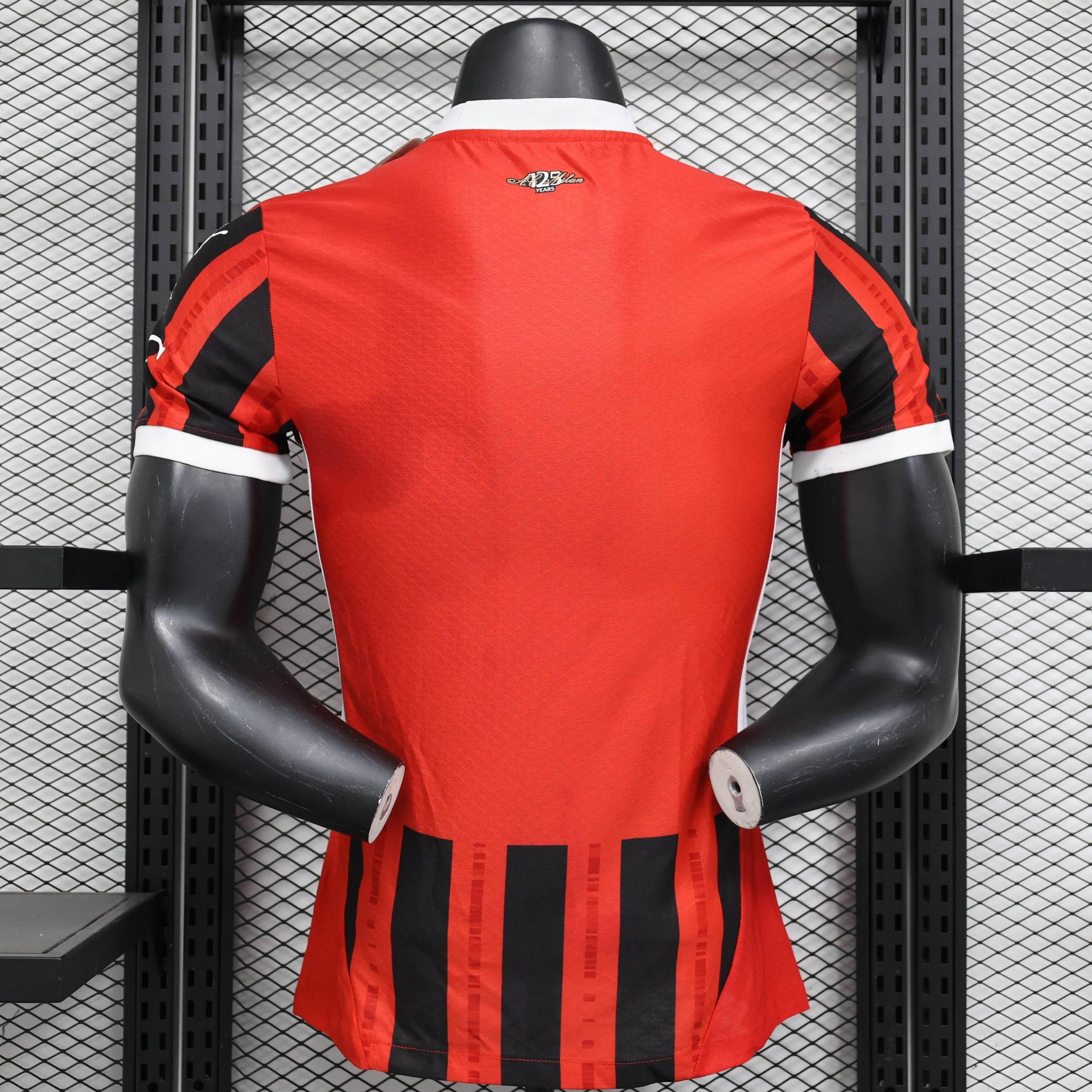 CAMISETA AC MILAN l 24/25 HOMBRE (VERSIÓN JUGADOR) - ZonaCamisetas