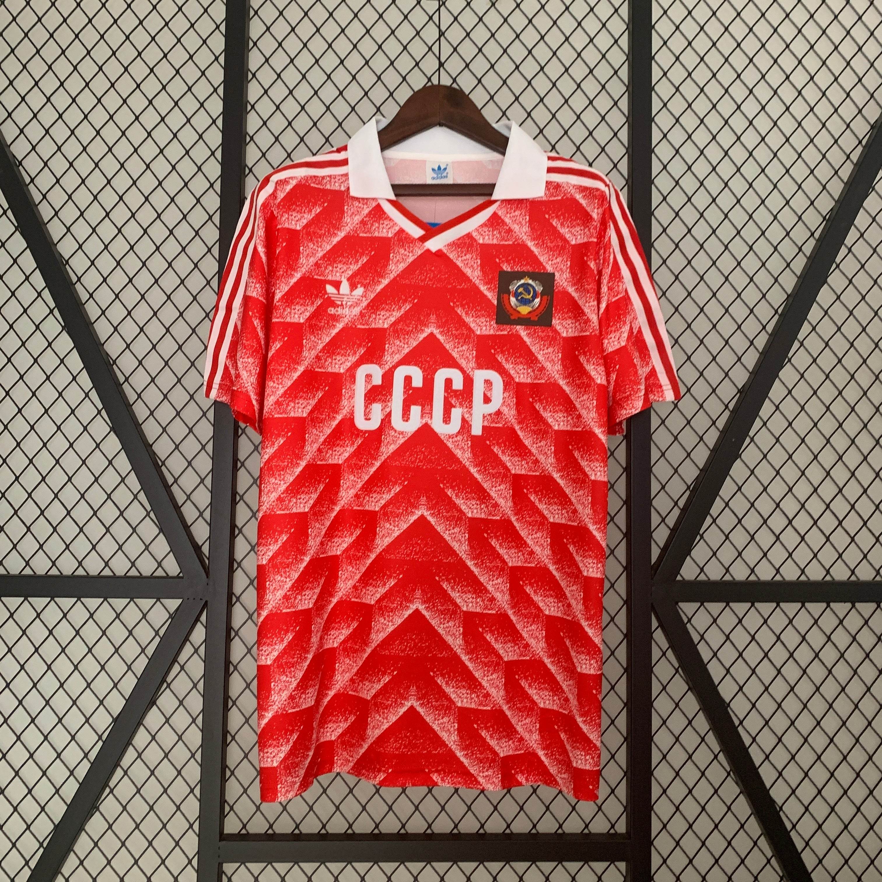 CAMISETA UNION SOVIETICA I 87/88 HOMBRE (RETRO) - ZonaCamisetas