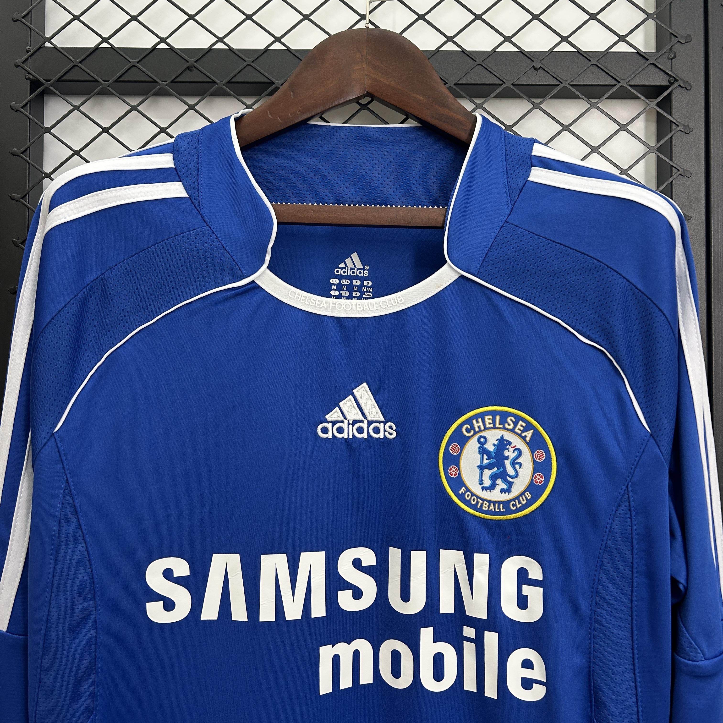 CAMISETA CHELSEA I 06/07 HOMBRE MANGA LARGA (RETRO) - ZonaCamisetas