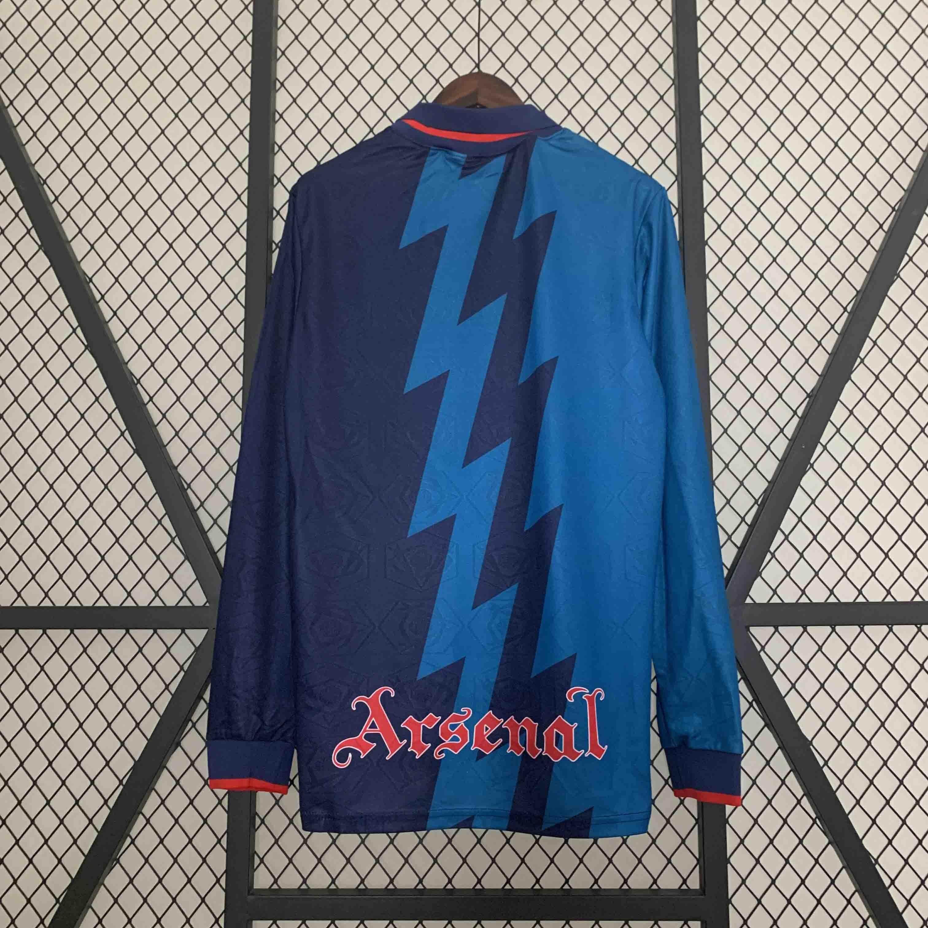 CAMISETA ARSENAL Il 95/96 HOMBRE (RETRO) MANGA LARGA - ZonaCamisetas