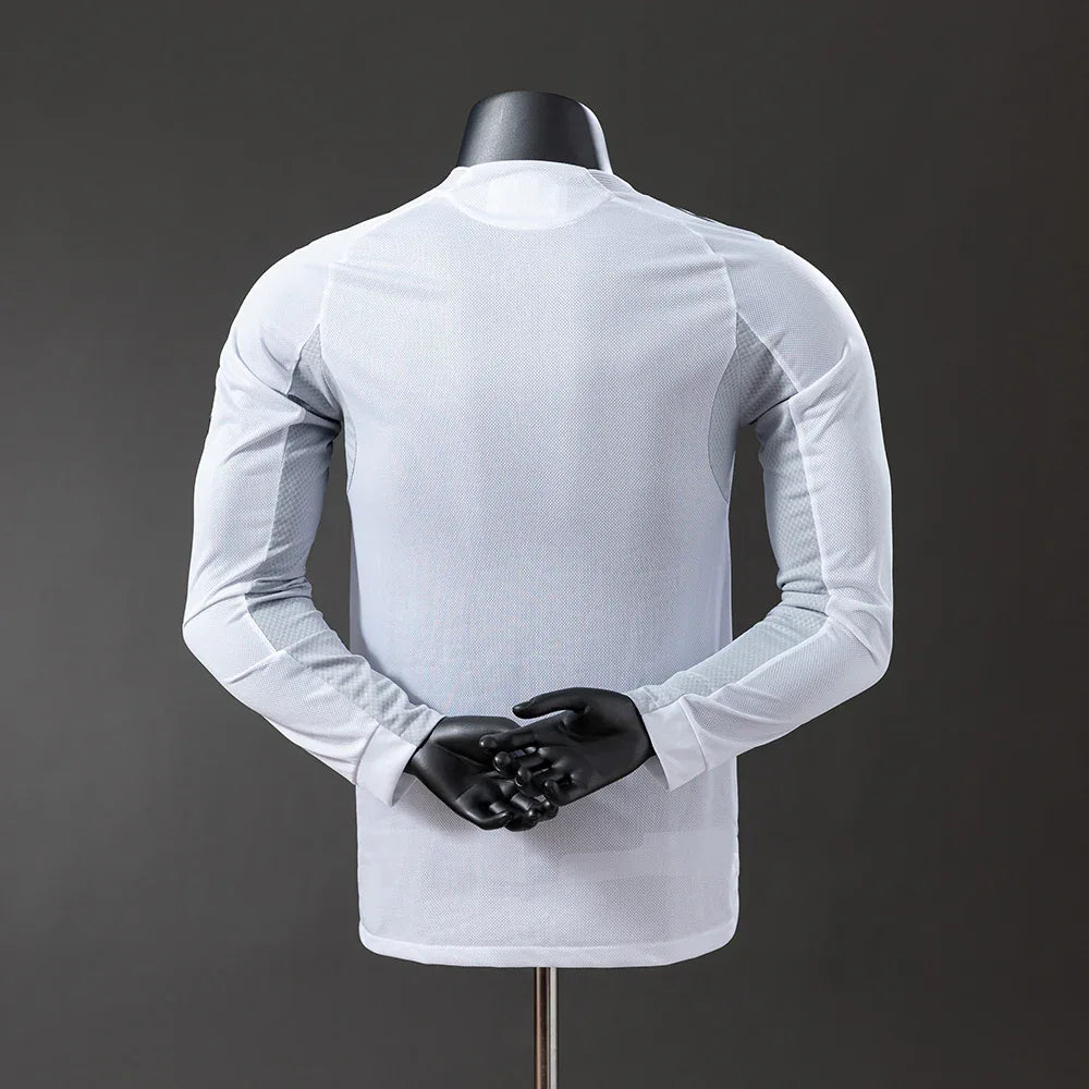 CAMISETA REAL MADRID l 25/26 MANGA LARGA HOMBRE (VERSIÓN JUGADOR) - ZonaCamisetas