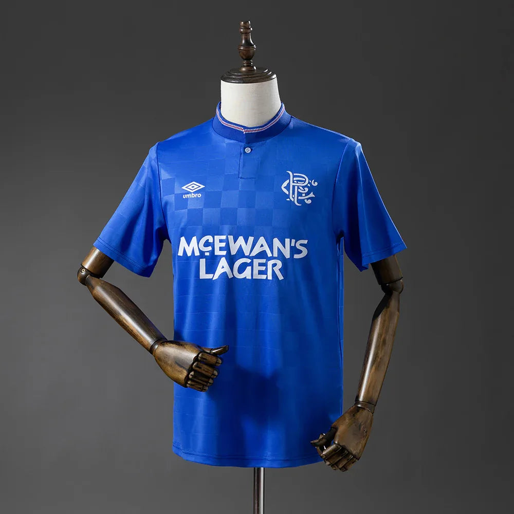 CAMISETA RANGERS I 87/90 HOMBRE (RETRO) - ZonaCamisetas