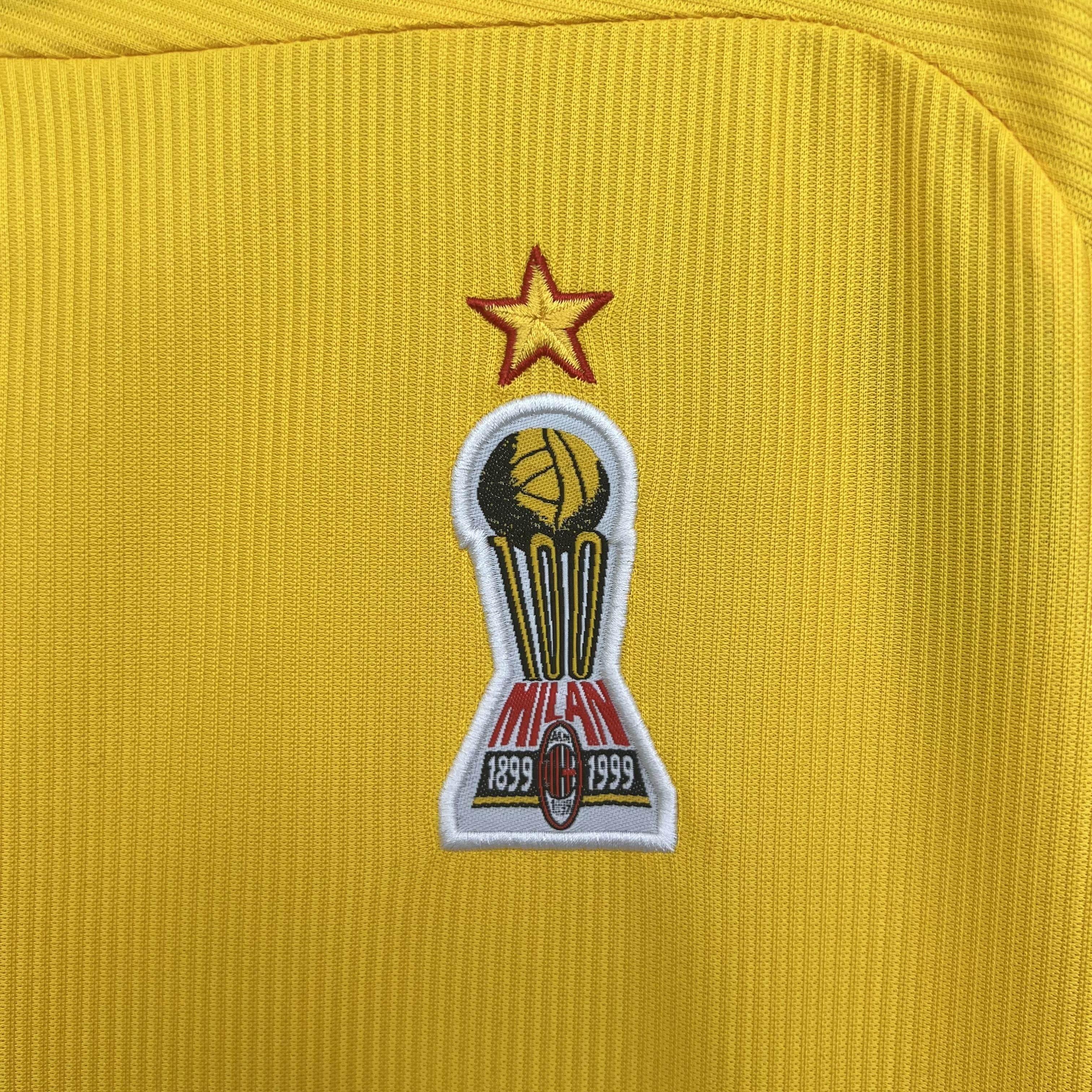 CAMISETA AC MILAN II 99/00 HOMBRE (RETRO) - ZonaCamisetas