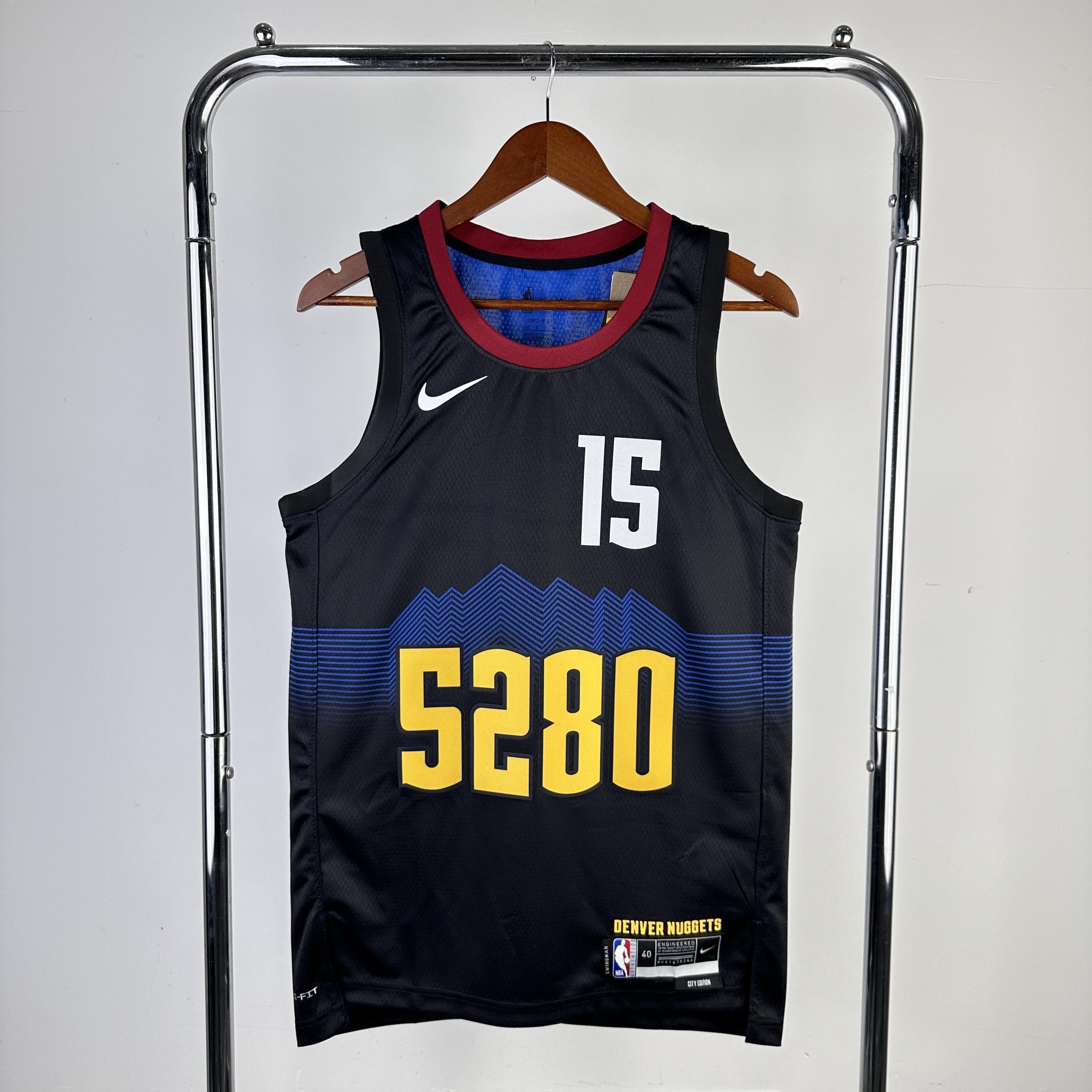 ZonaCamisetas NUGGETS SEASON 24 HOMBRE EDICIÓN JOKIC (NBA) La Pelota Mundo NUGGETS