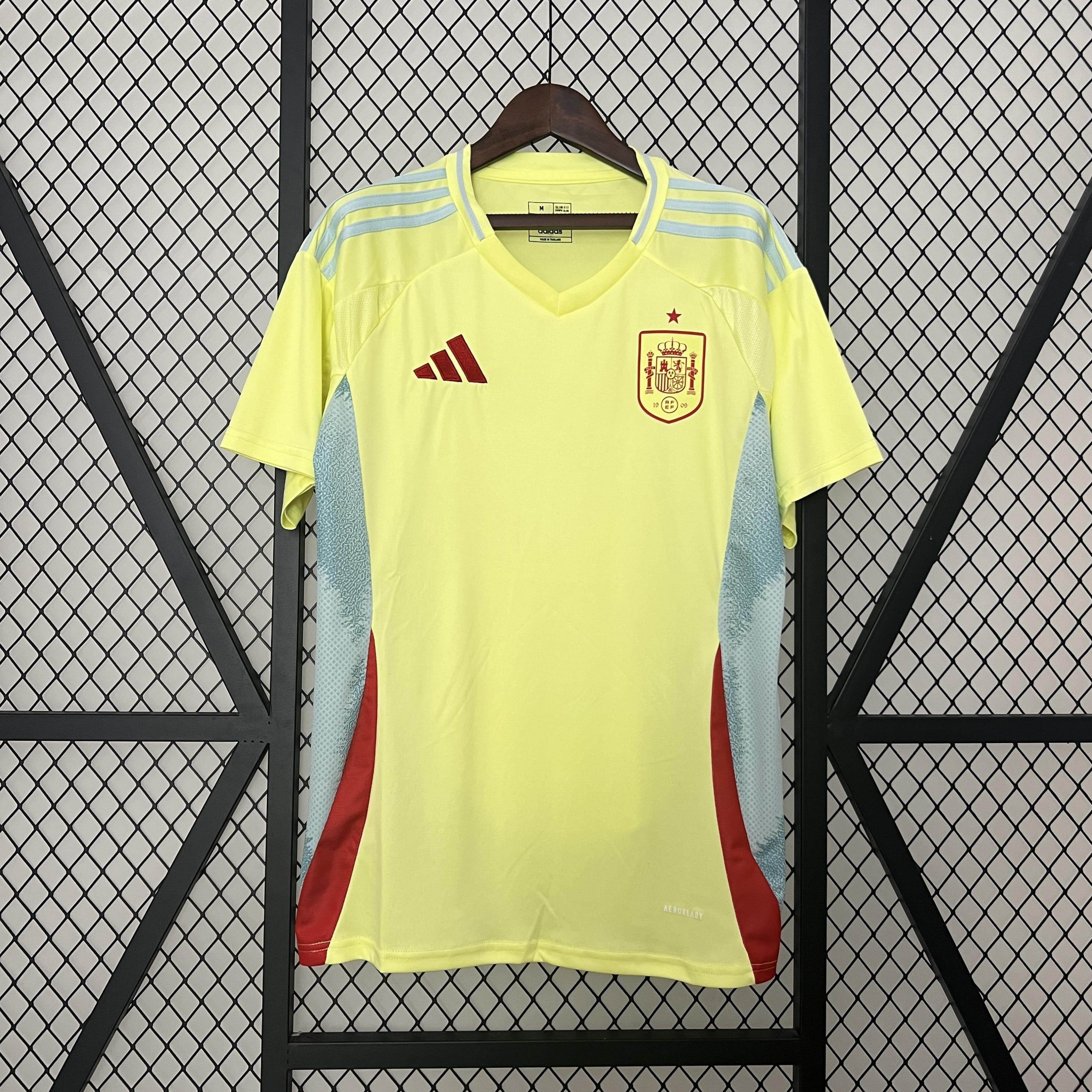 CAMISETA ESPAÑA II EURO 2024 HOMBRE (VERSIÓN FAN) - ZonaCamisetas