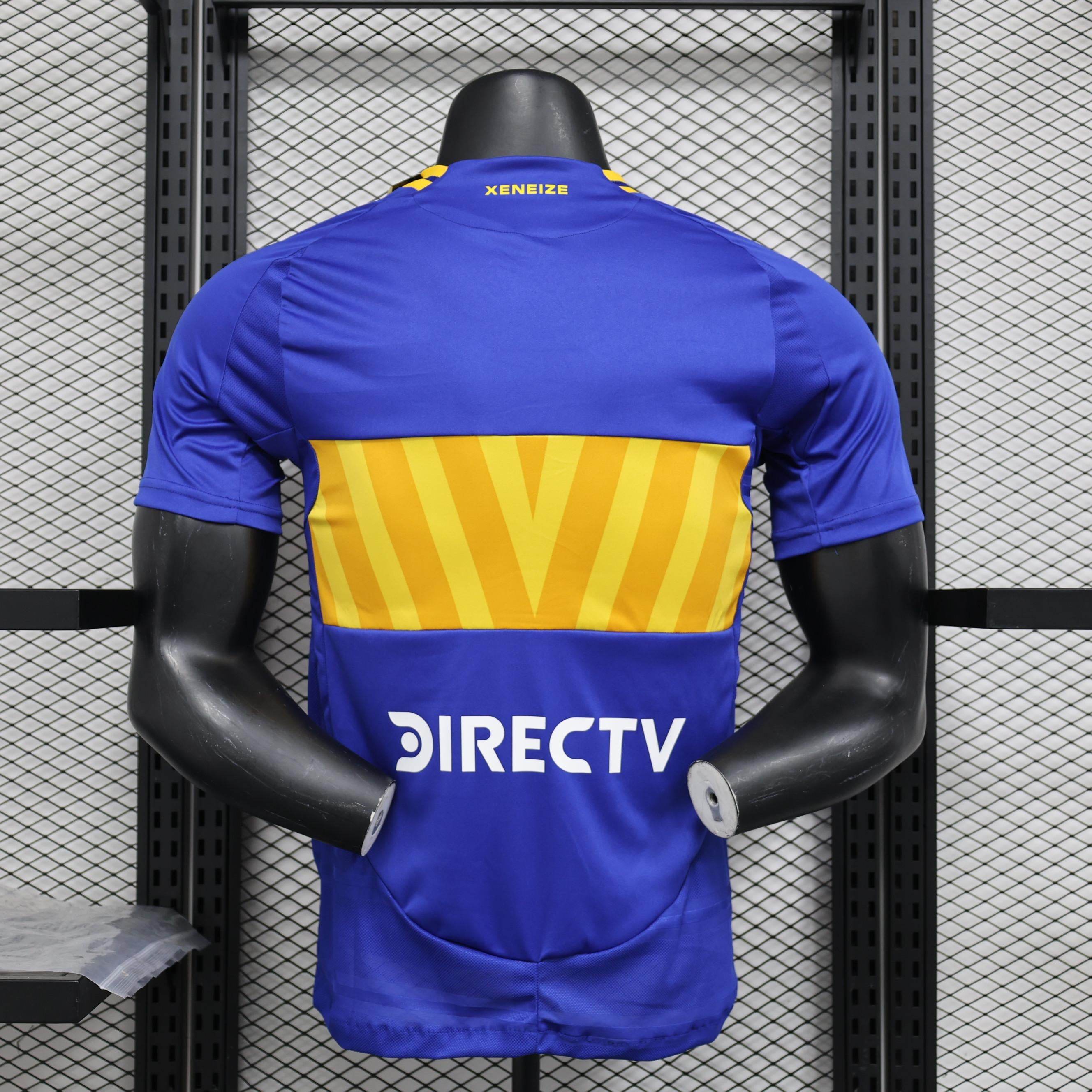 CAMISETA BOCA JUNIORS I 24/25 HOMBRE (VERSIÓN JUGADOR) - ZonaCamisetas