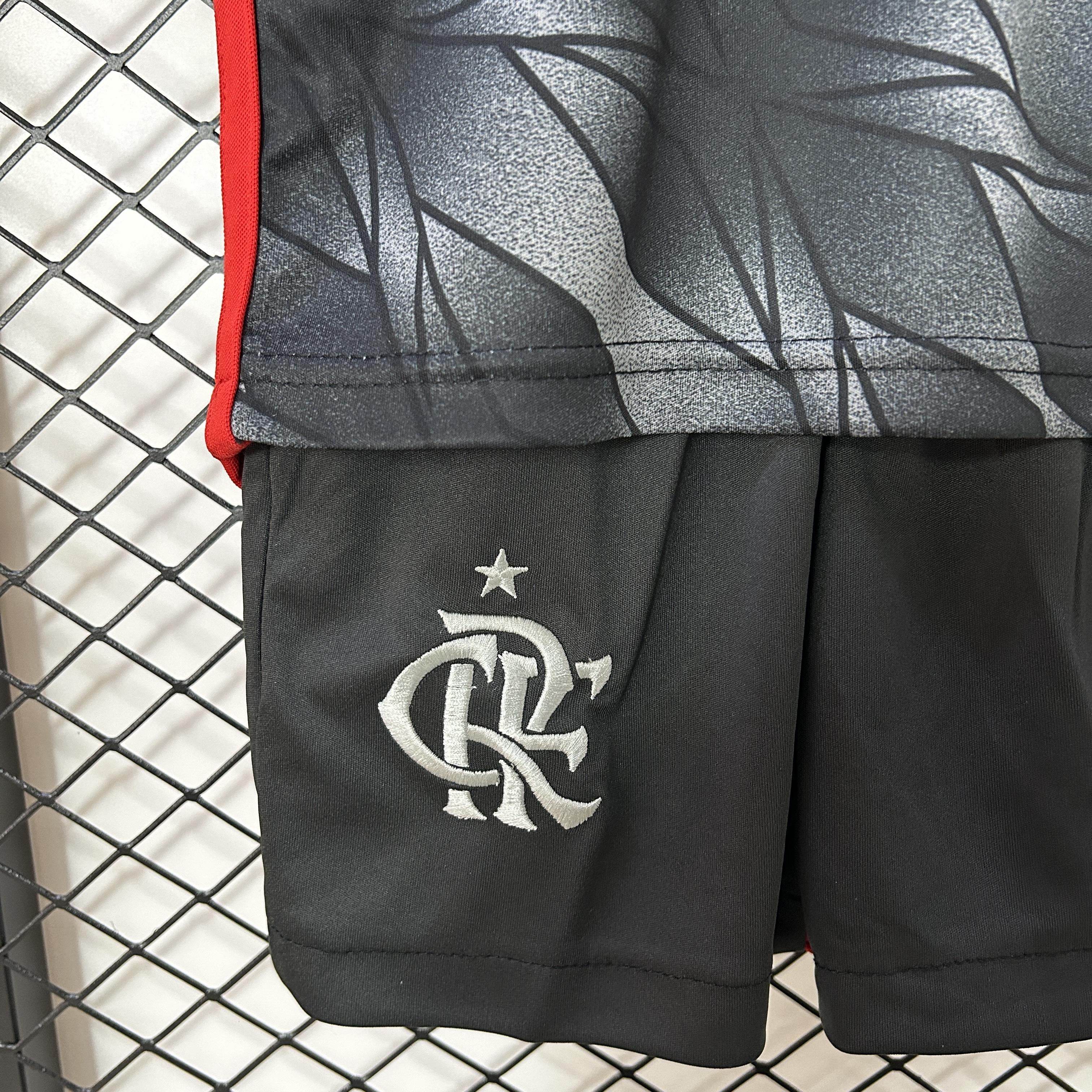 CAMISETA FLAMENGO 24/25 CONJUNTO INFANTIL - ZonaCamisetas