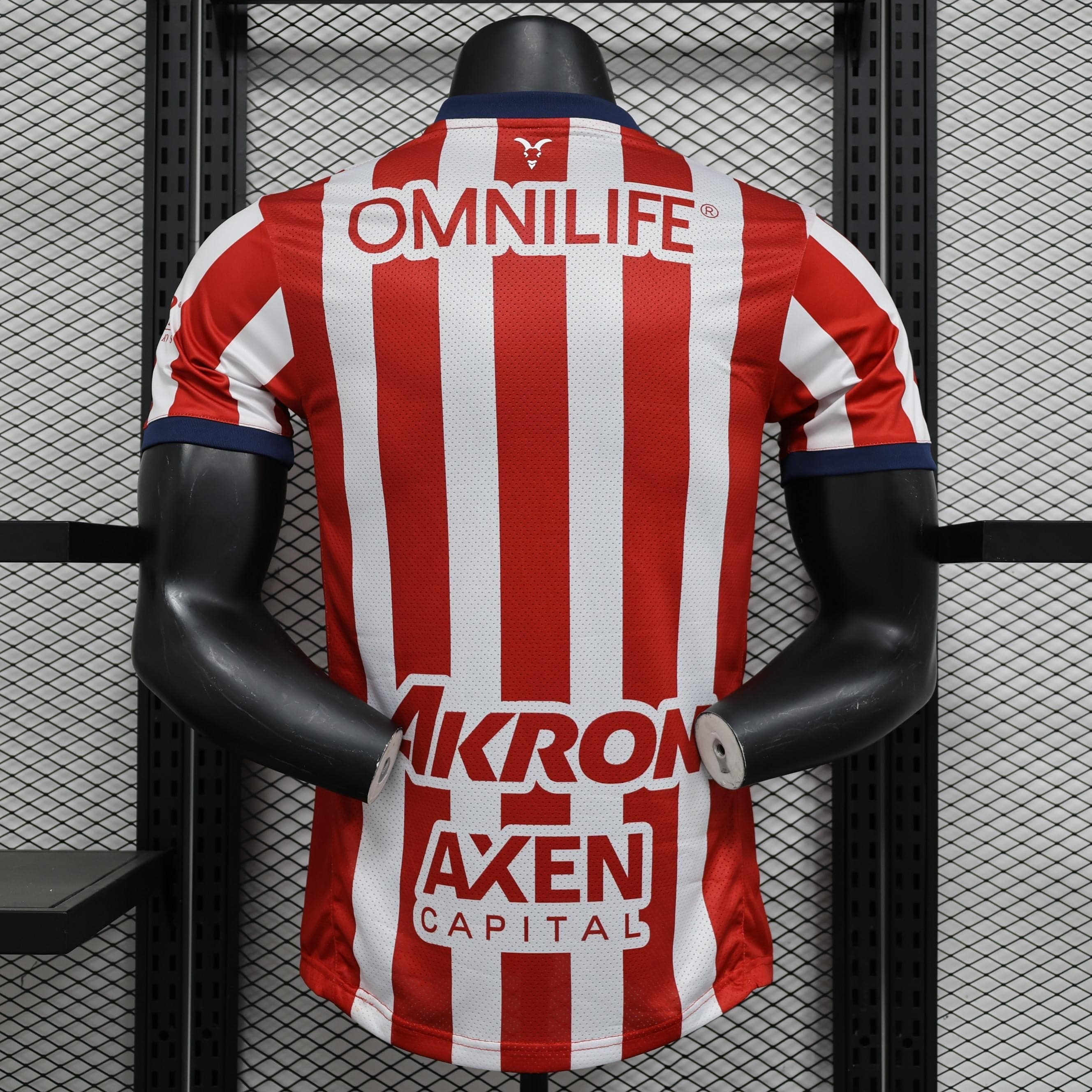 ZonaCamisetas CHIVAS DE GUADALAJARA 24/25 HOMBRE (VERSIÓN JUGADOR) La Pelota Mundo CHIVAS GUADALAJARA