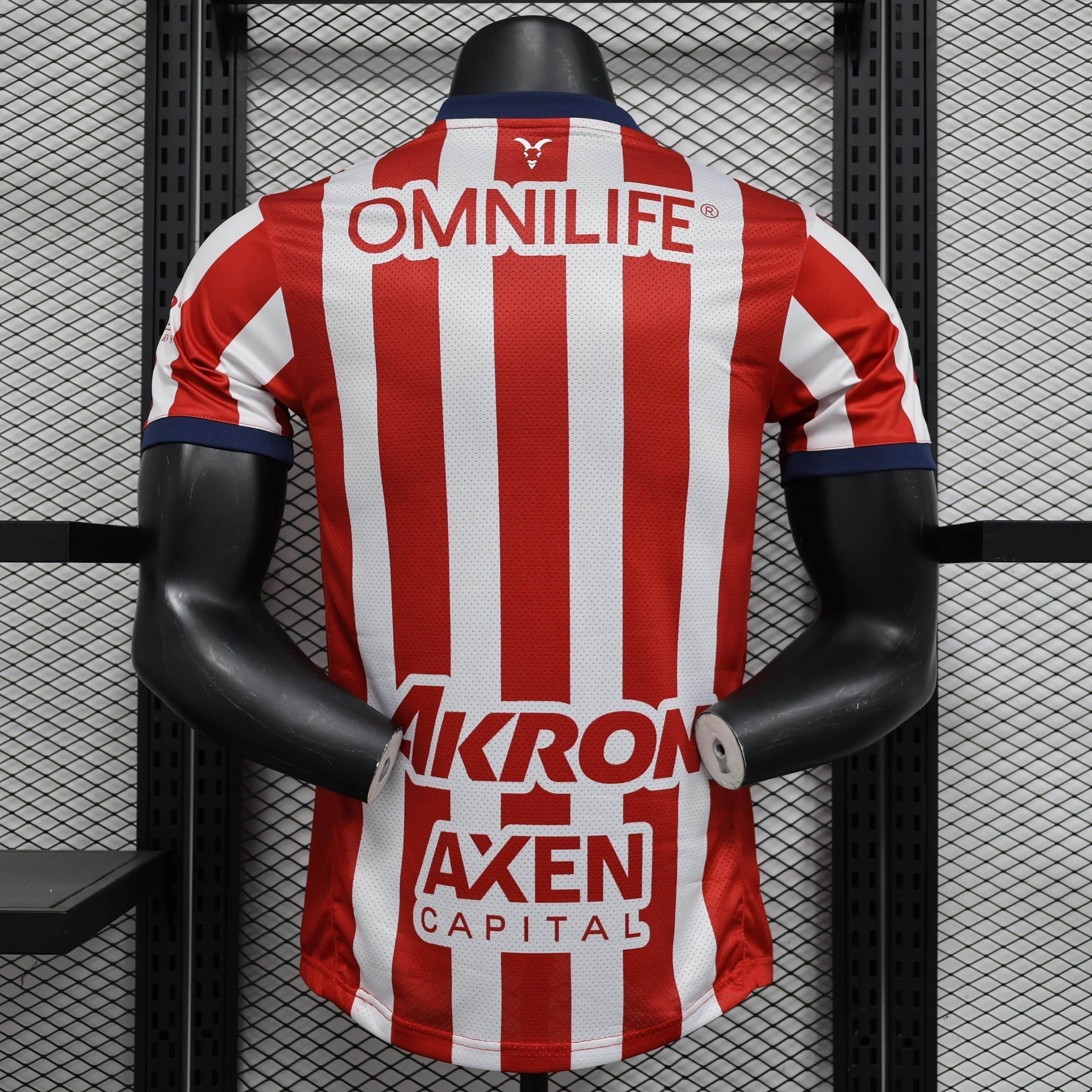 CAMISETA CHIVAS DE GUADALAJARA 24/25 HOMBRE (VERSIÓN JUGADOR) - ZonaCamisetas