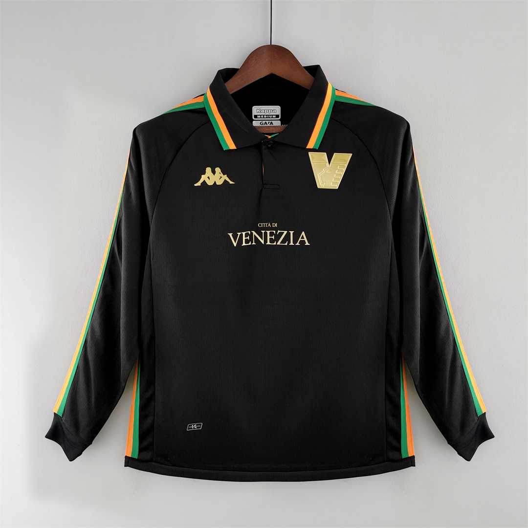 CAMISETA VENEZIA I 22/23 HOMBRE MANGA LARGA (VERSIÓN FAN) - ZonaCamisetas