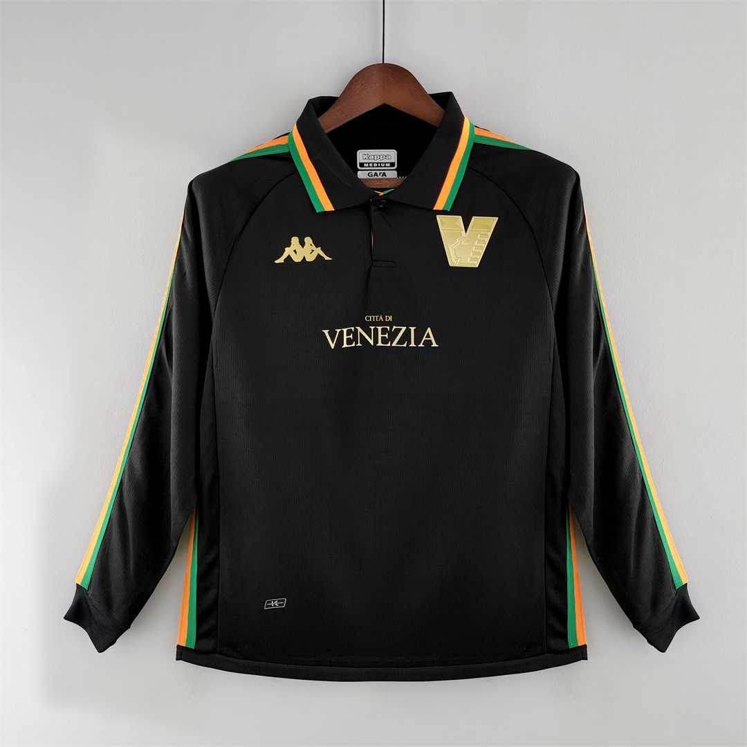 CAMISETA VENEZIA I 22/23 HOMBRE MANGA LARGA (VERSIÓN FAN) - ZonaCamisetas