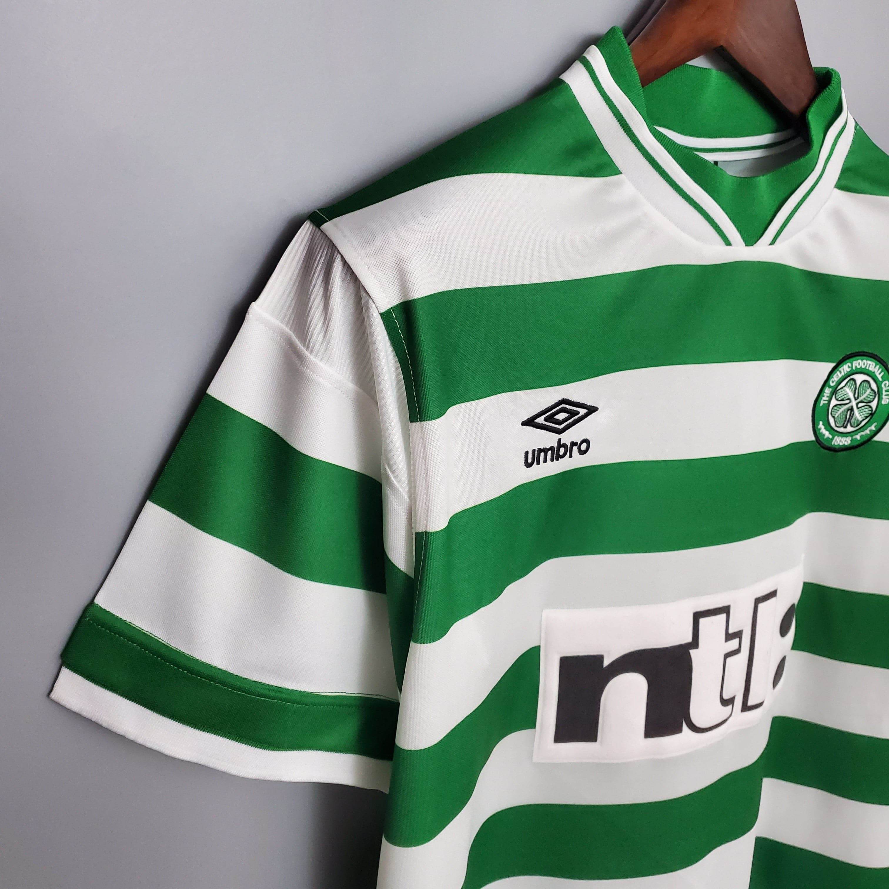 CAMISETA CELTIC I 99/01 HOMBRE (RETRO) - ZonaCamisetas